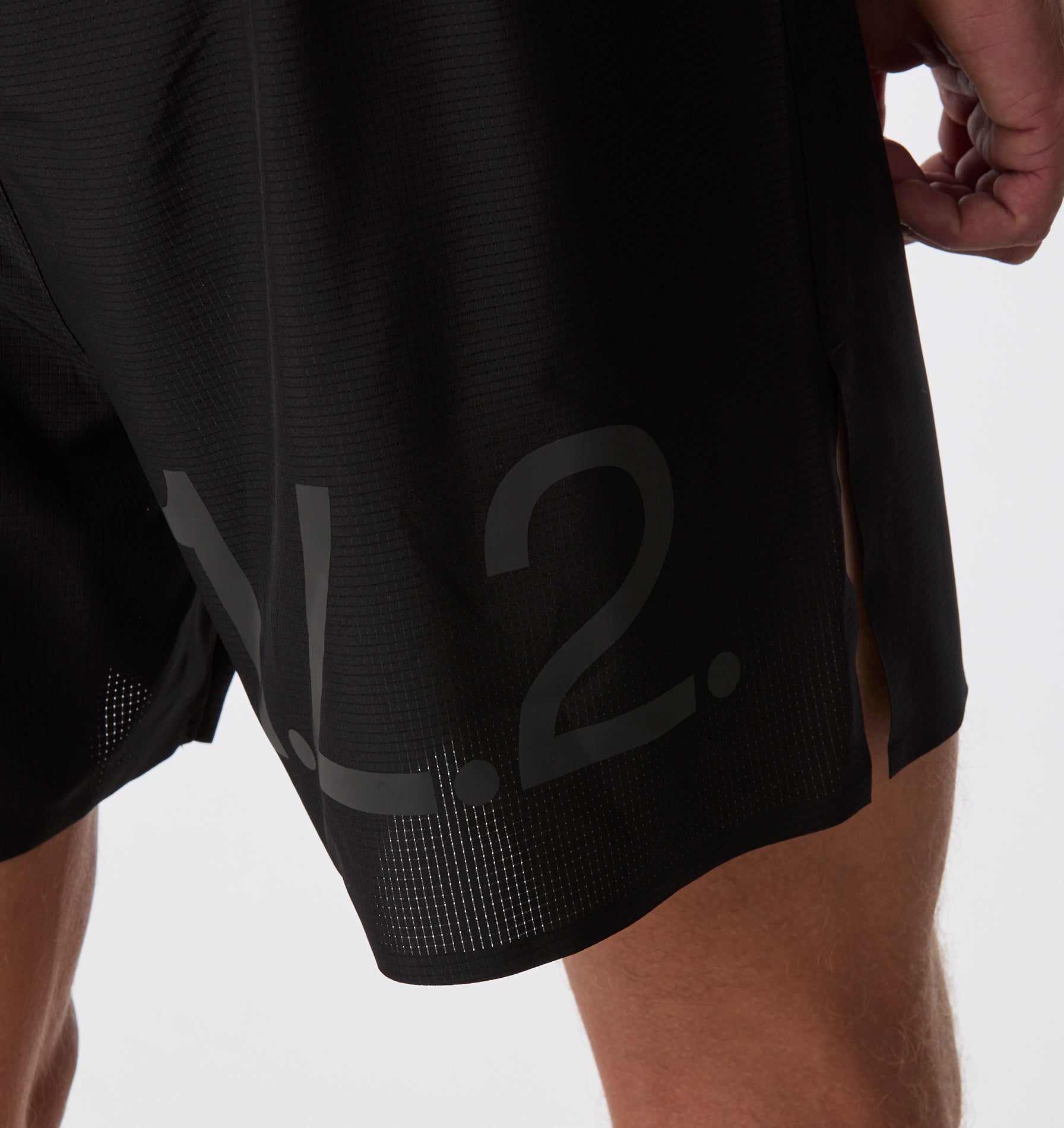 Active 4.5 Inch Run Short - Black