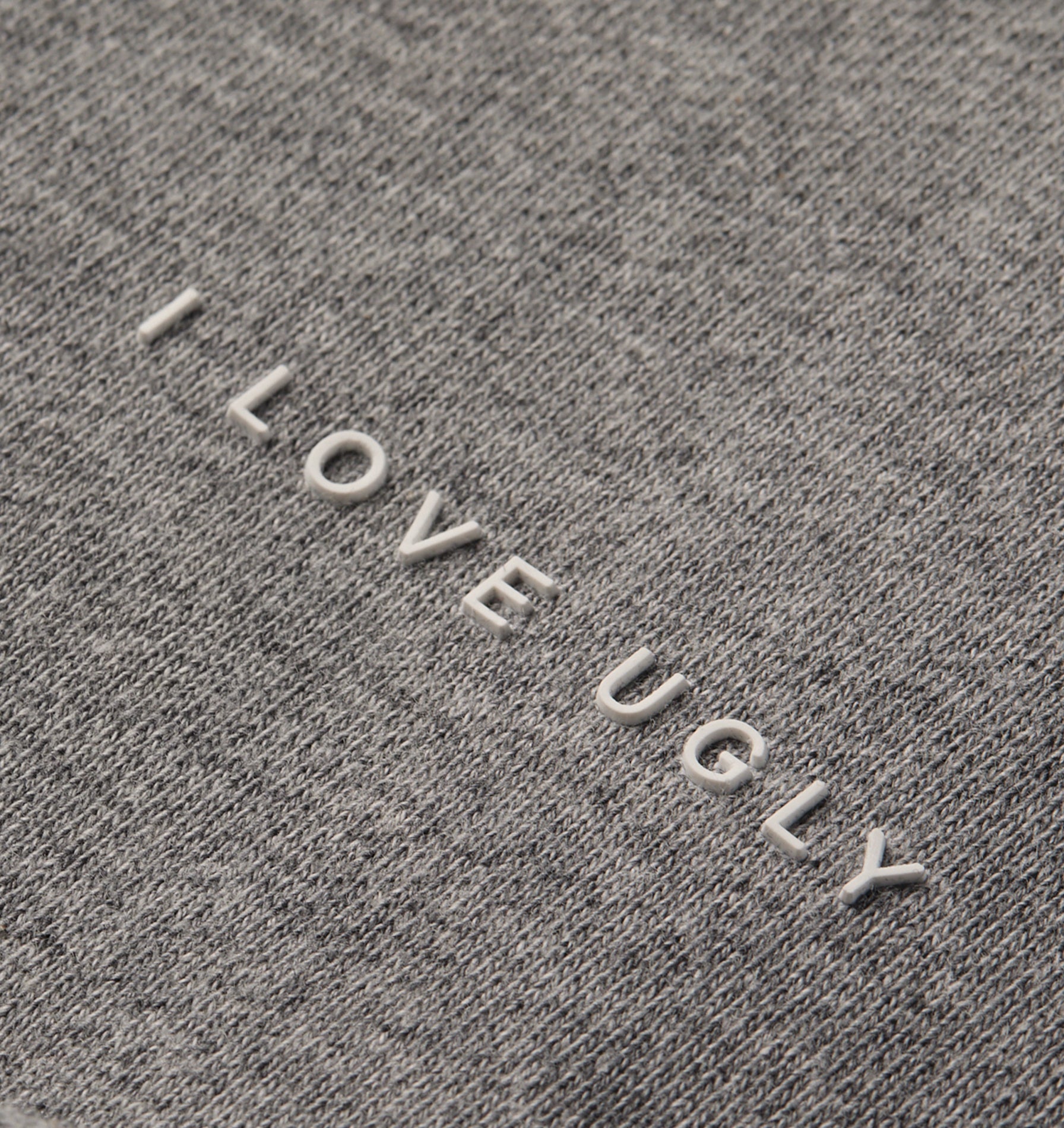 Oversized Crew - Grey Marle
