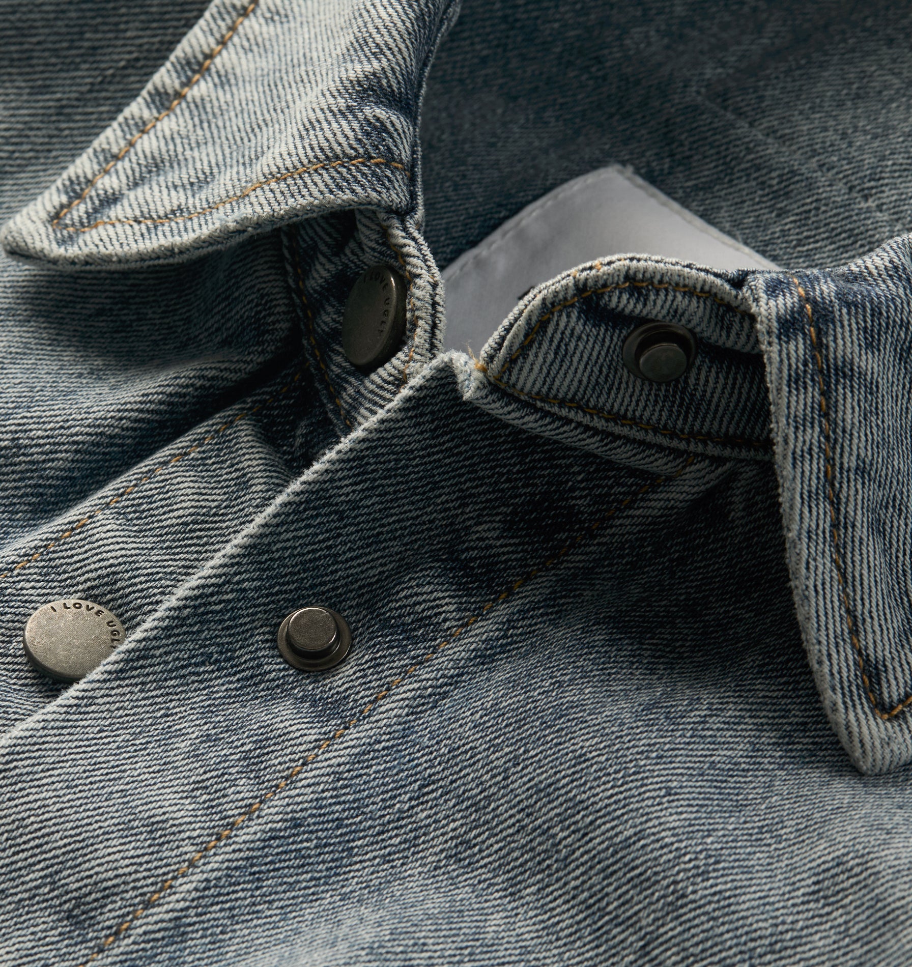 Denim Overshirt - Grey Blue