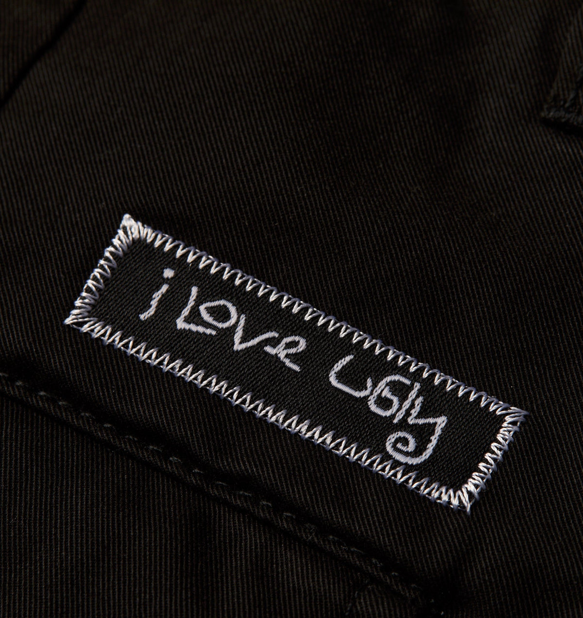 Wide Pleat Short - Black