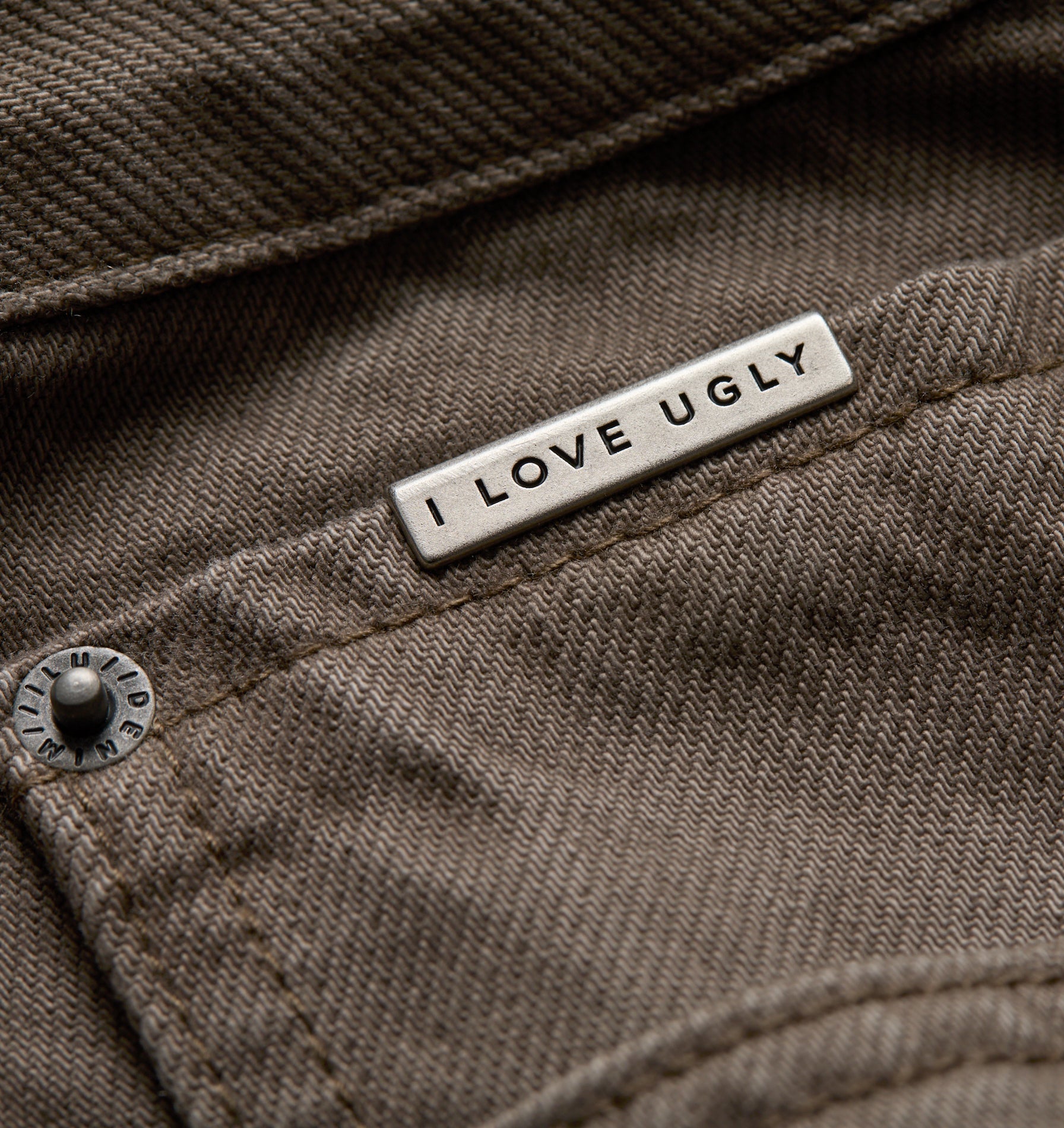 Cropped 90s Denim - Mocha