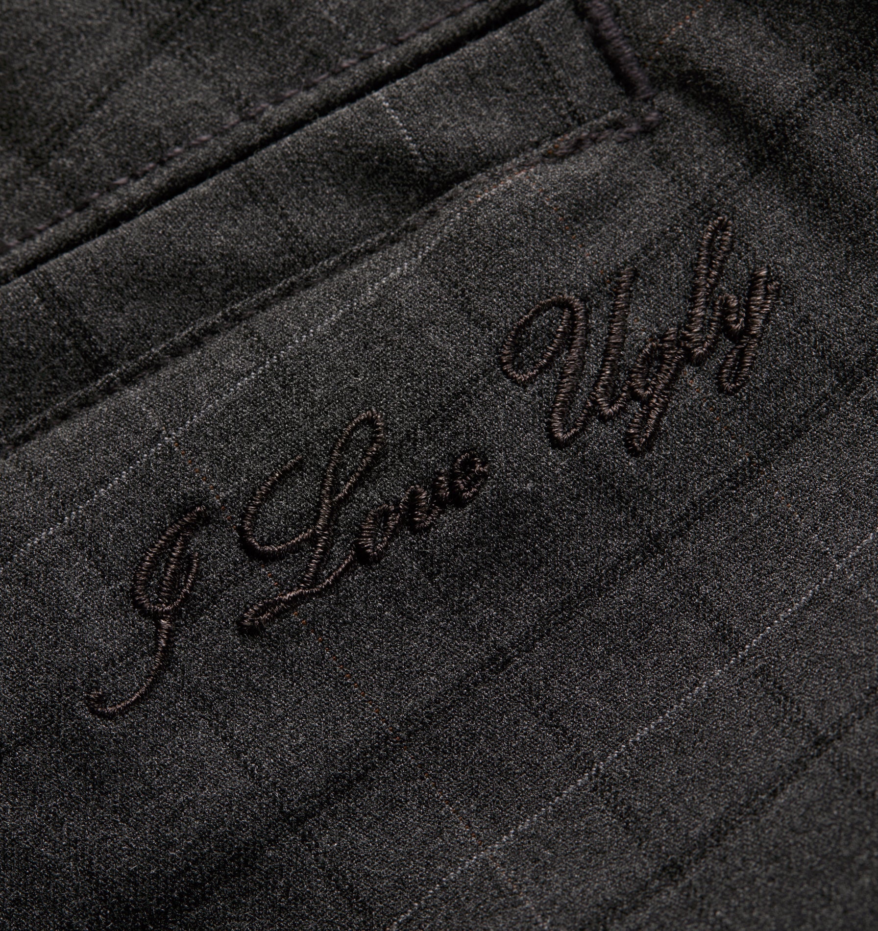 Winston Pant - Dark Grey Check