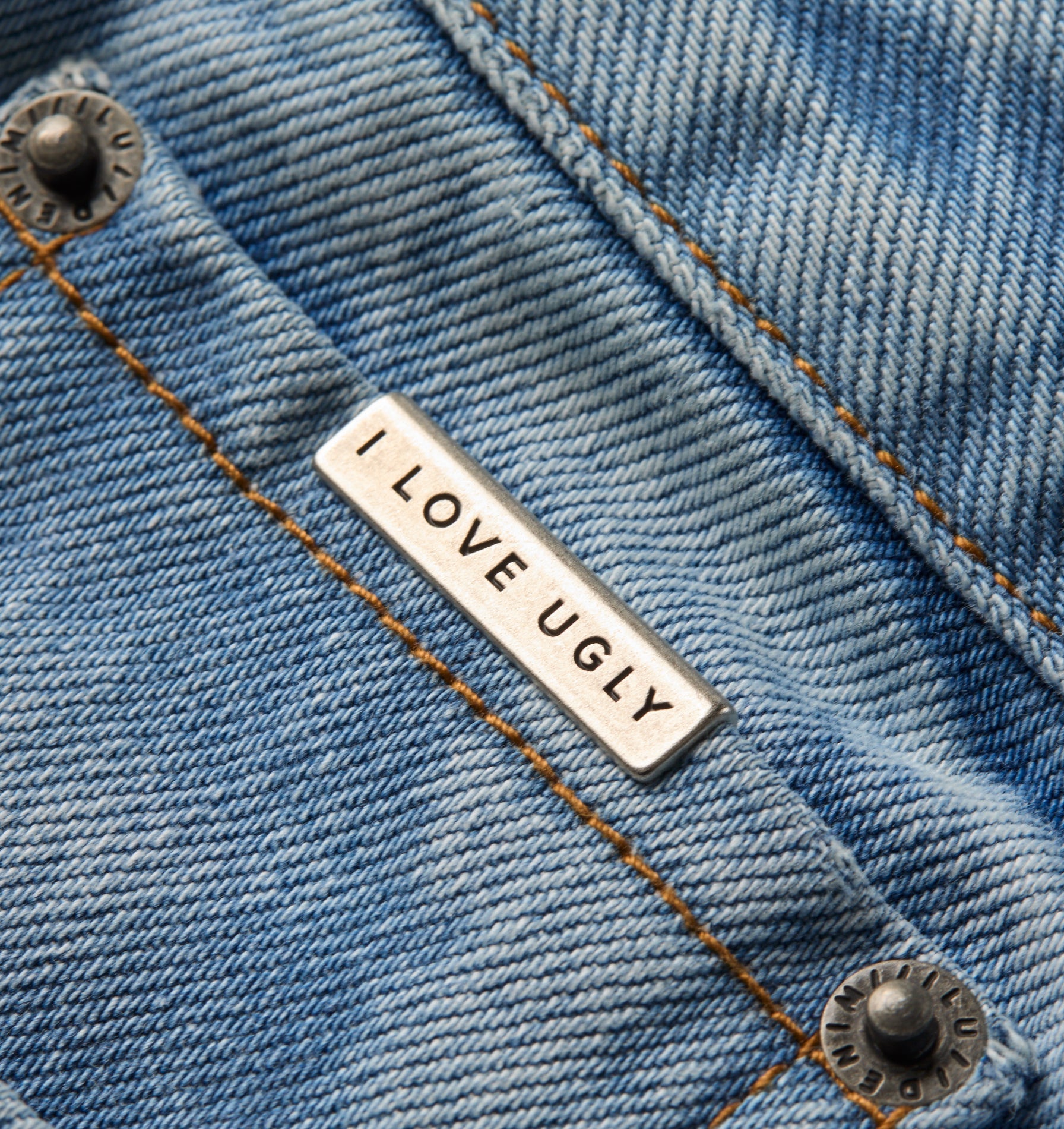 Tobi Straight Denim - Faded Blue