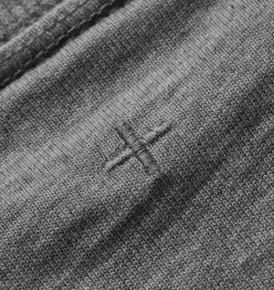 Crop Box Tee - Heather Grey