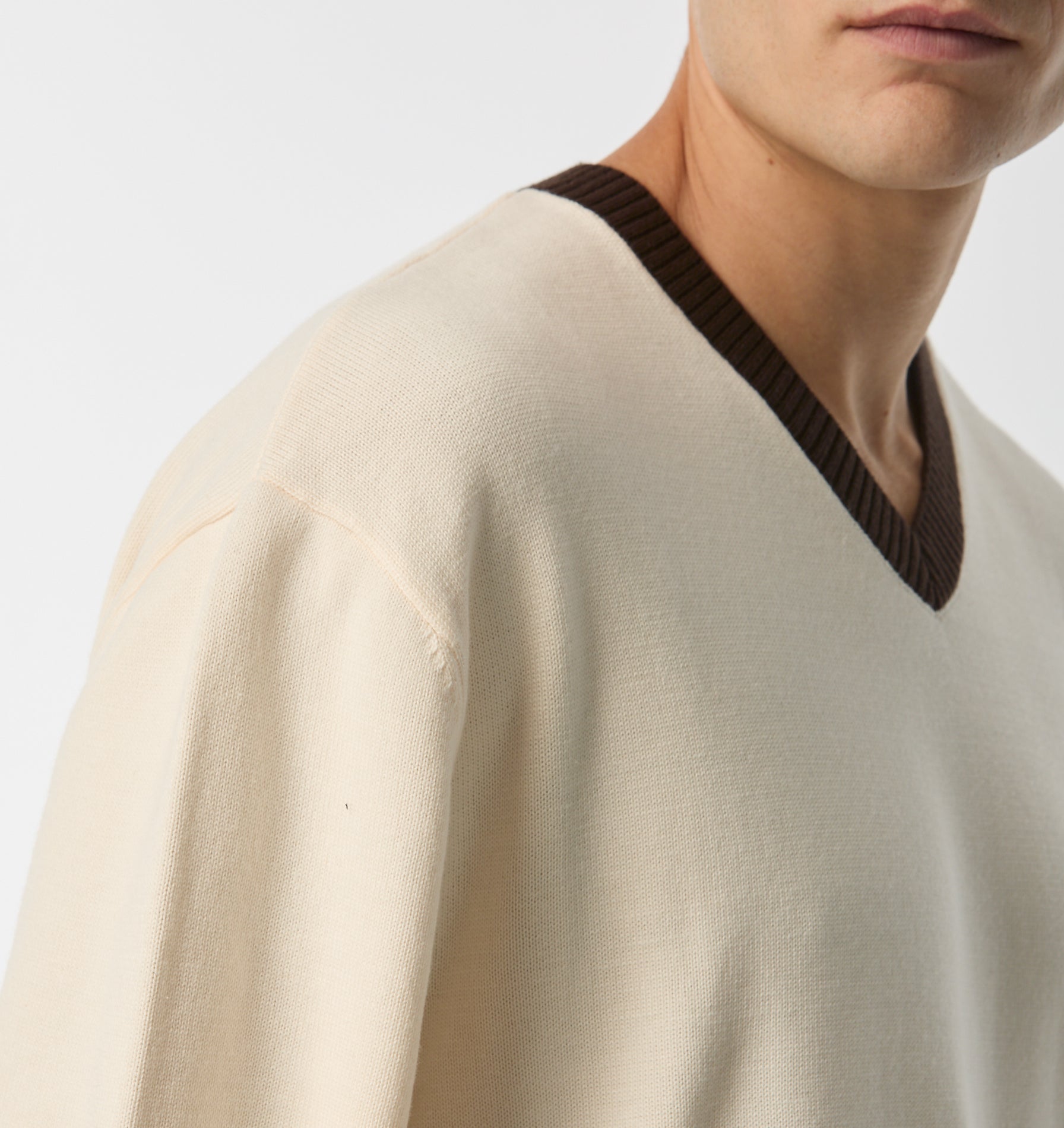 Knit SS Tee - Off White