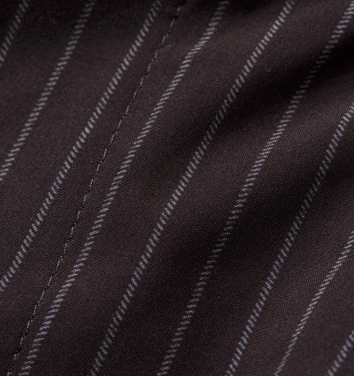 Active Pleat Front Short - Black Pinstripe