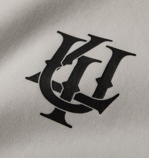Monogram Interlock Crop Box Tee - White