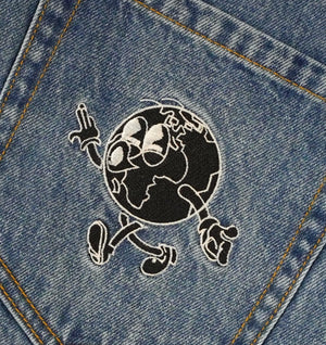 Wyatt Denim Short - Washed Vintage Blue