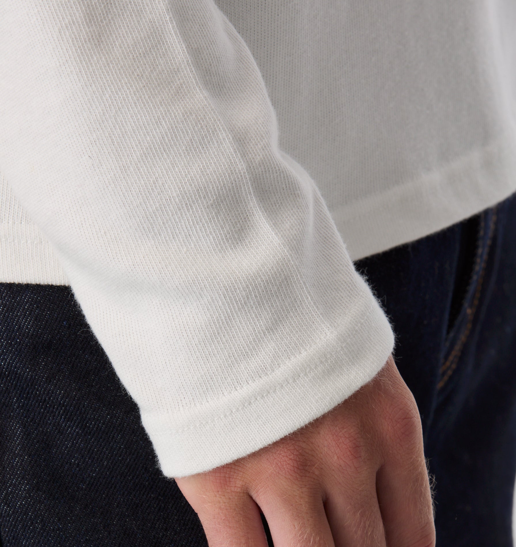 Heavy LS Tee - Vintage White