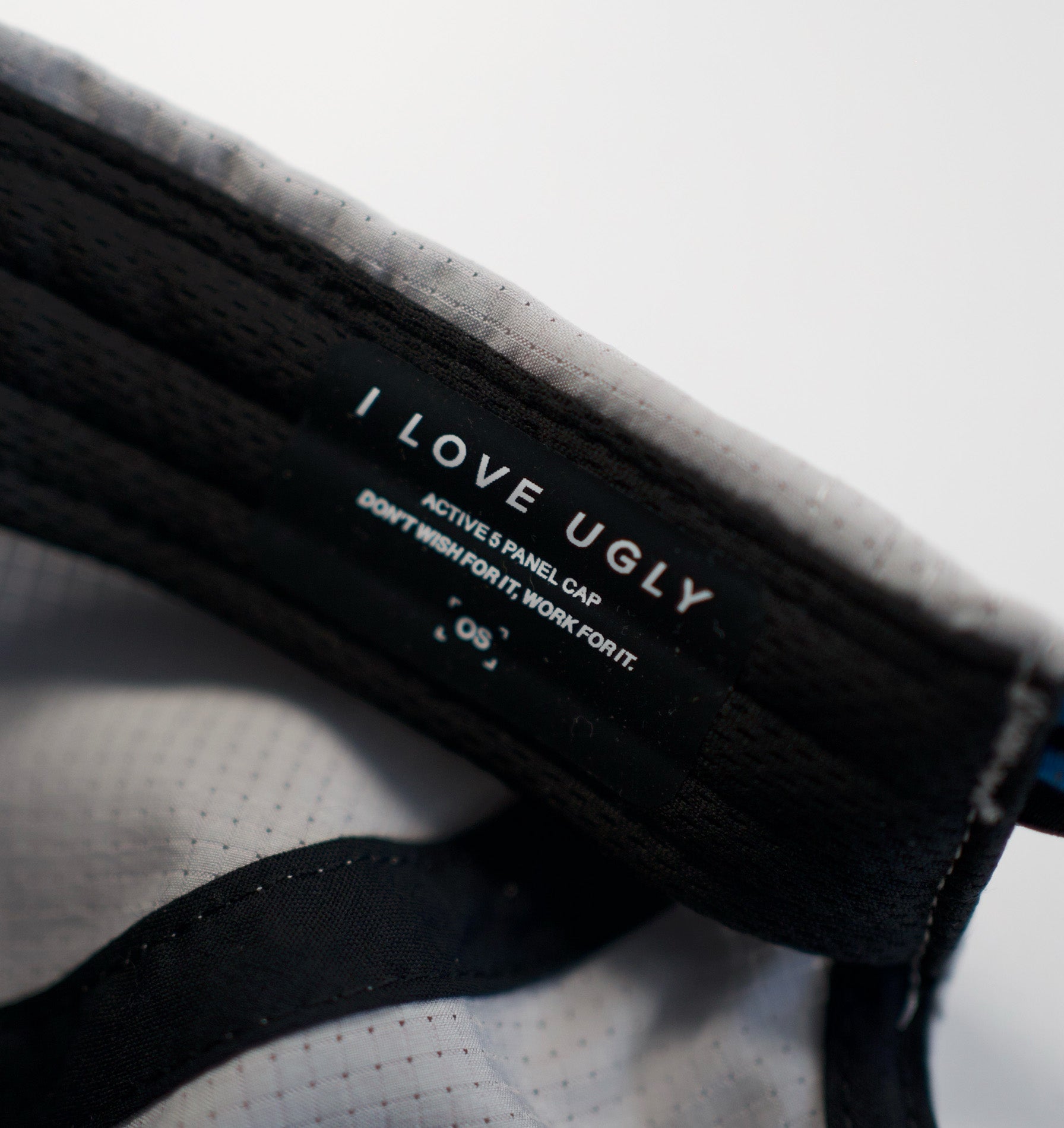 GR X ILU Active 5 Panel Cap - Light Grey