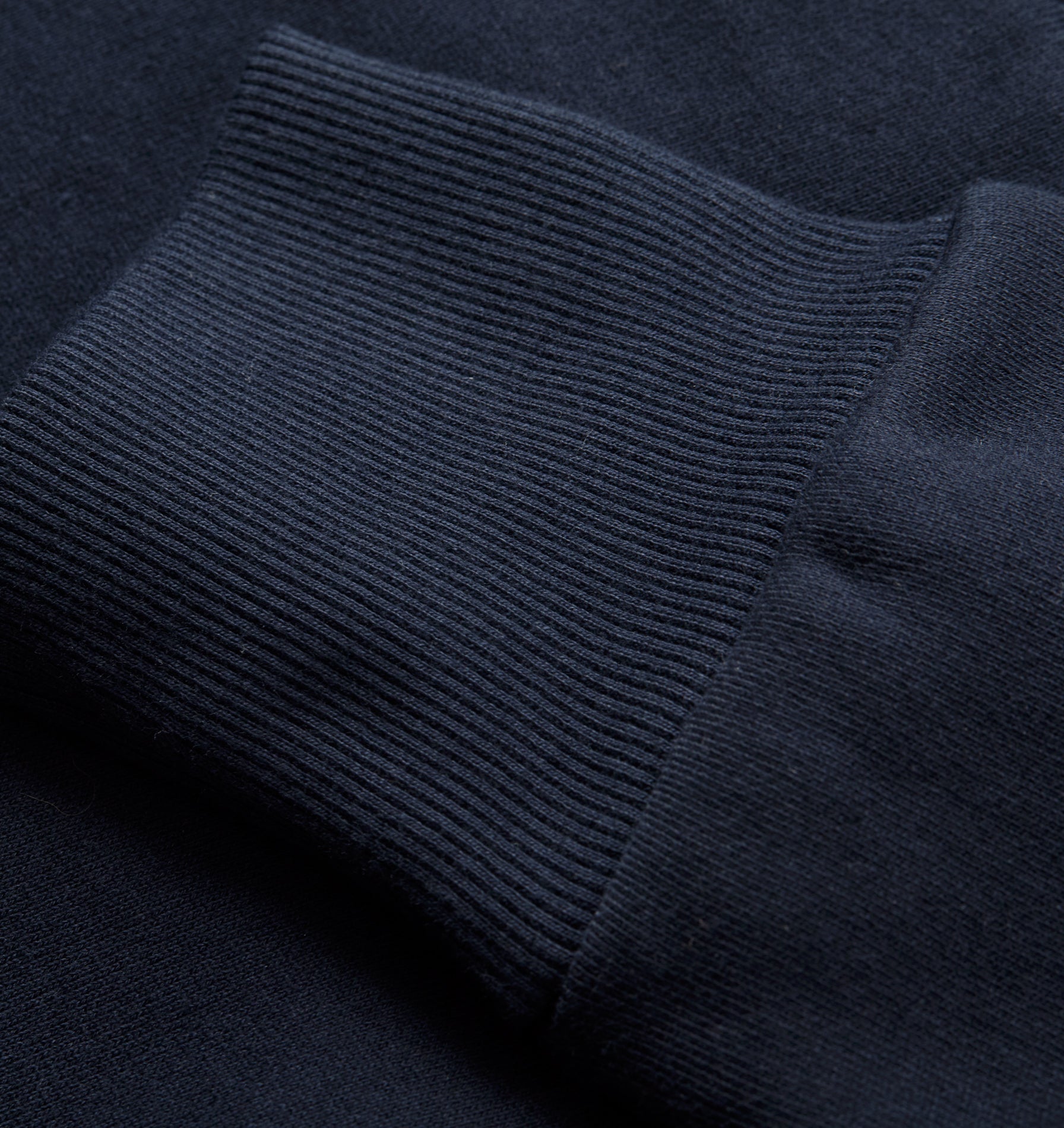 Crop Box Hood - Midnight Navy