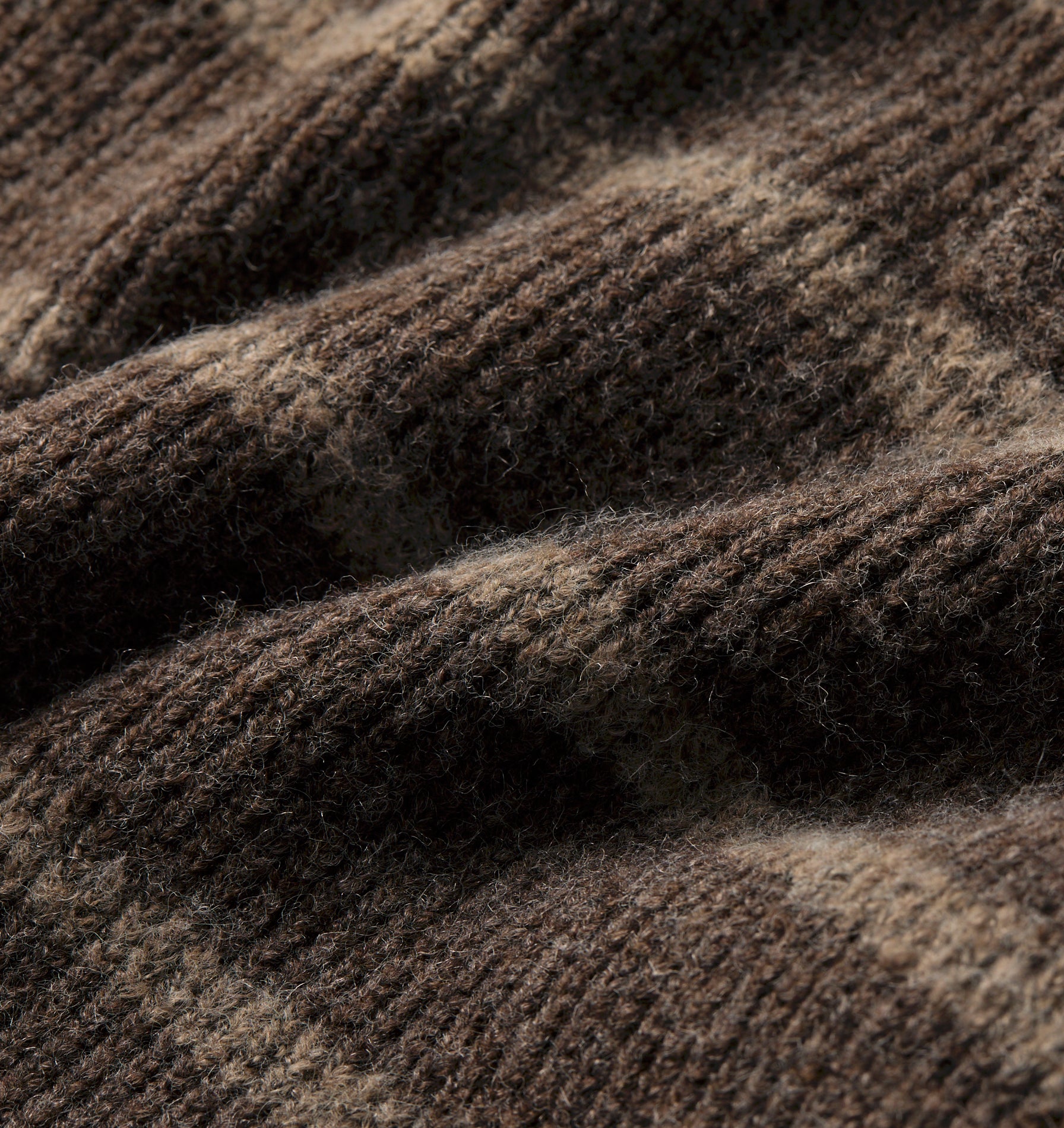 Knit Aldern Striped Pullover - Brown Stripe