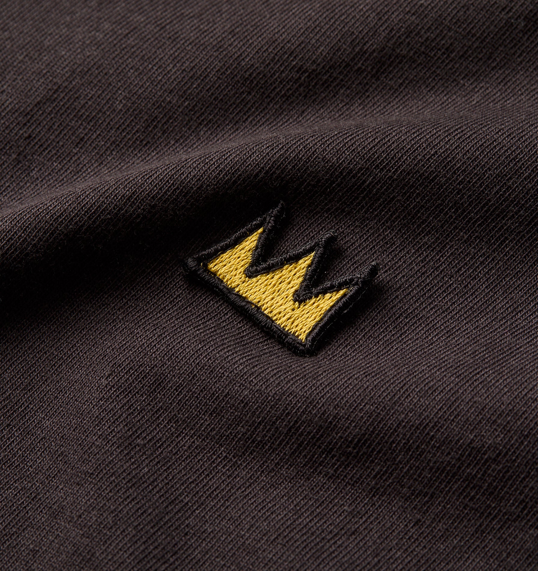 Basquiat Crown Uniform Tee - Charcoal