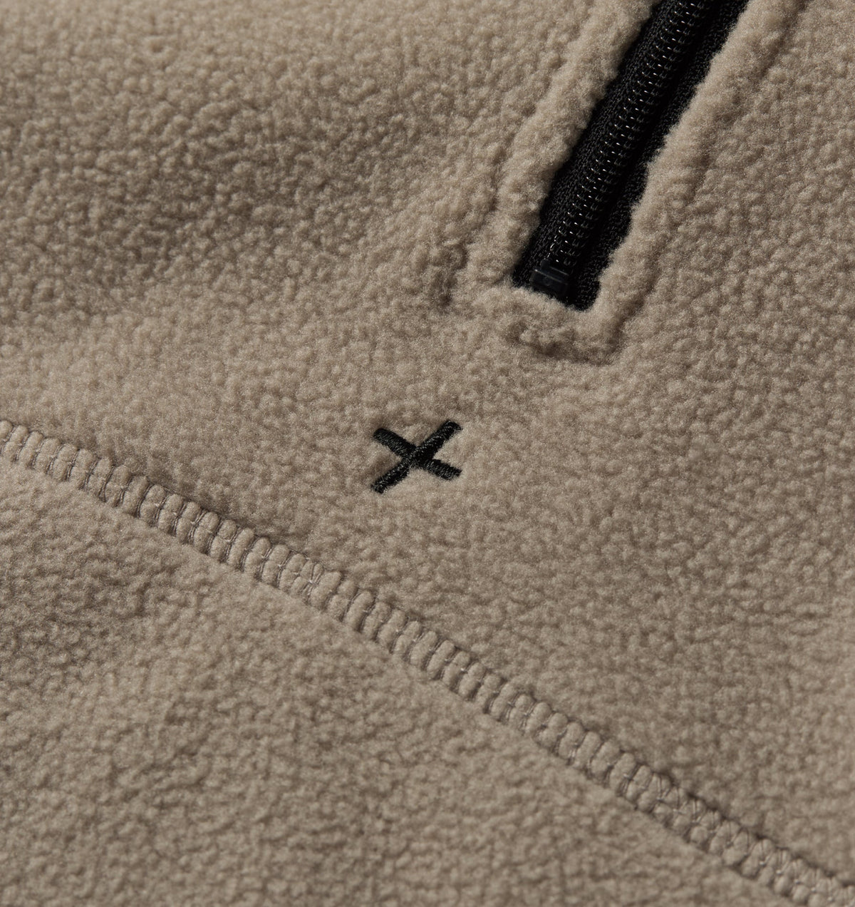 Active Hooded Fleece - Taupe