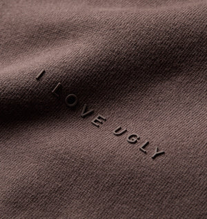 Uniform Logo Hood - Dusky Brown