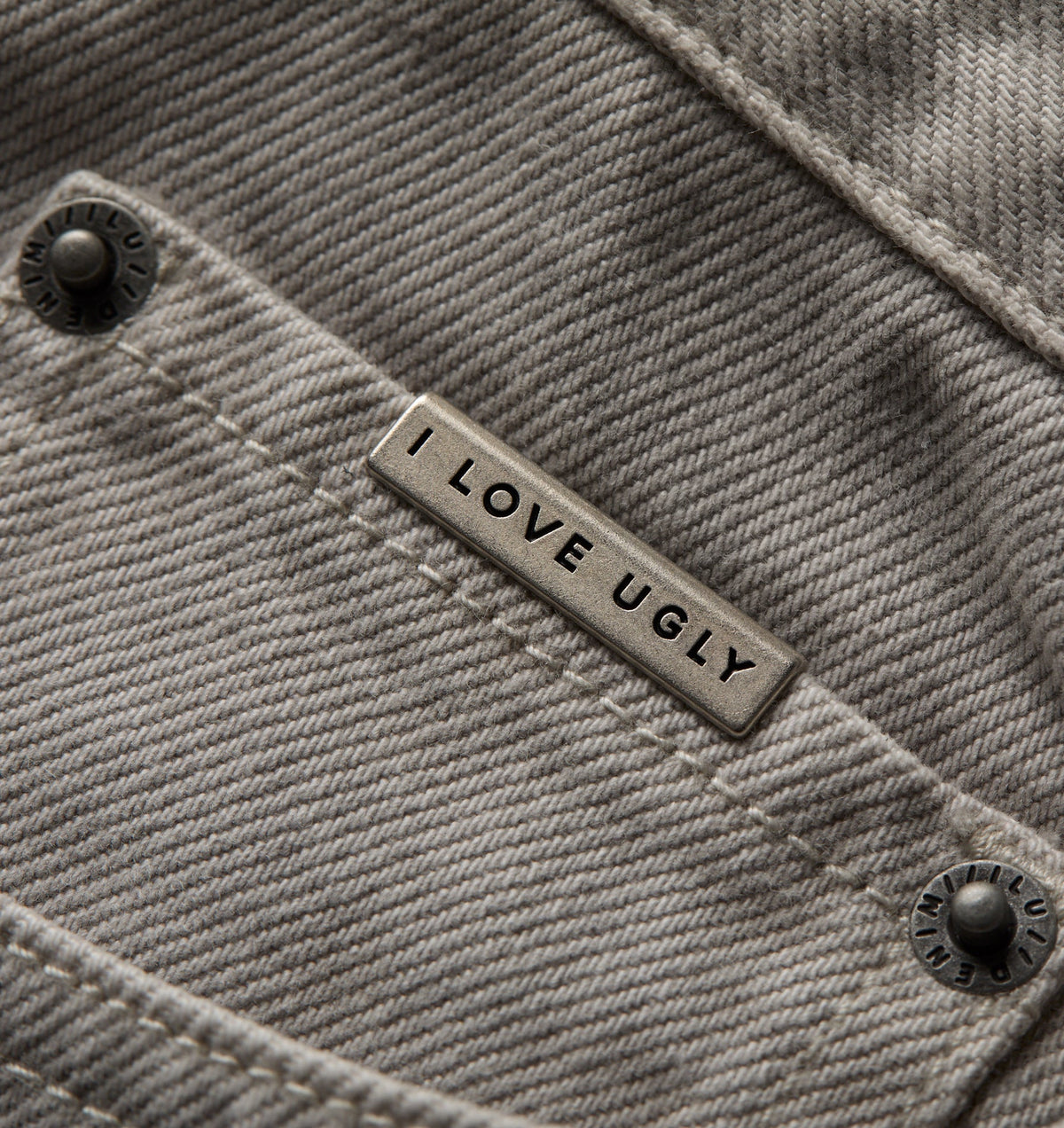 Barrel Leg Denim - Parchment