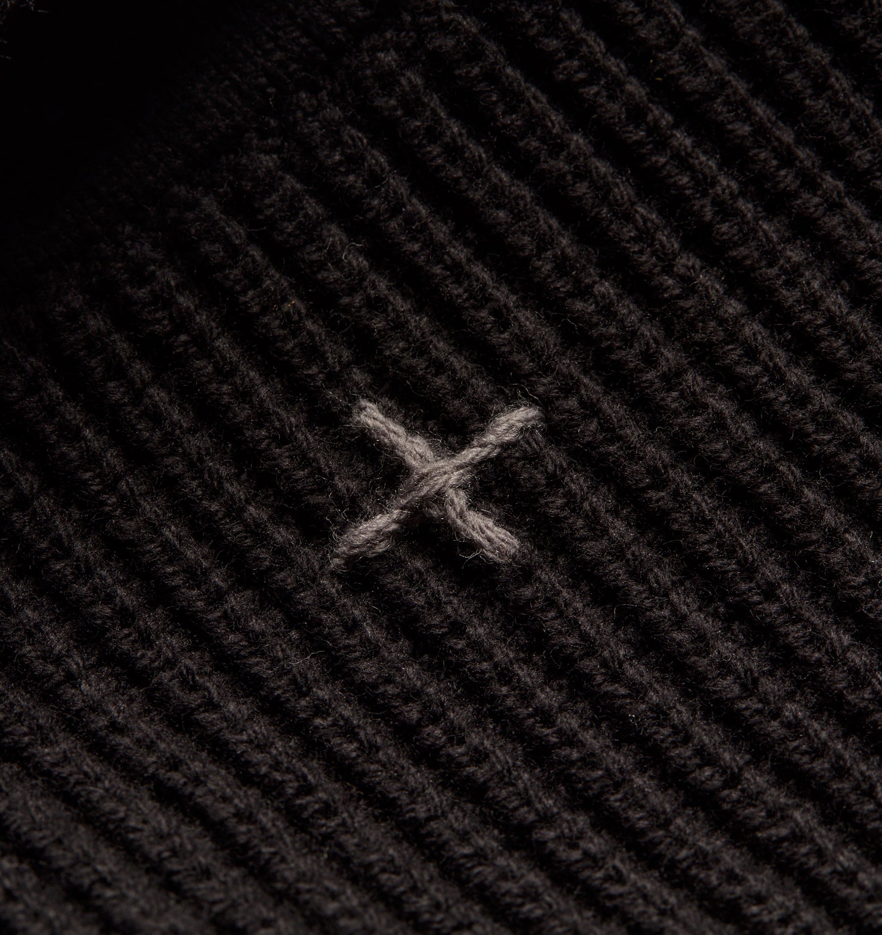 Knit LS Polo - Black
