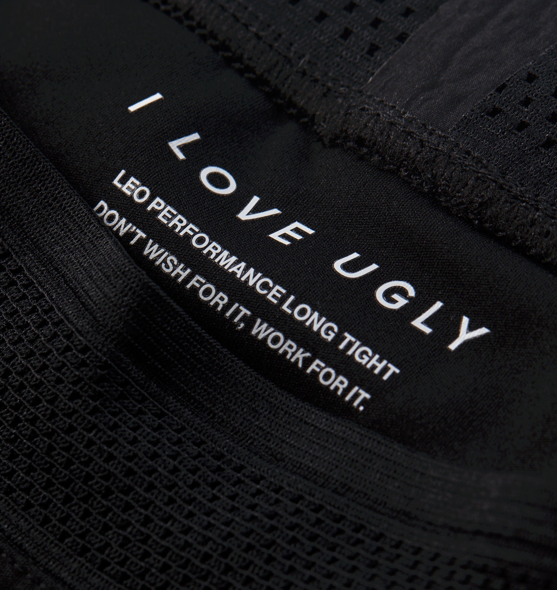 Leo Performance Long Tight - Black