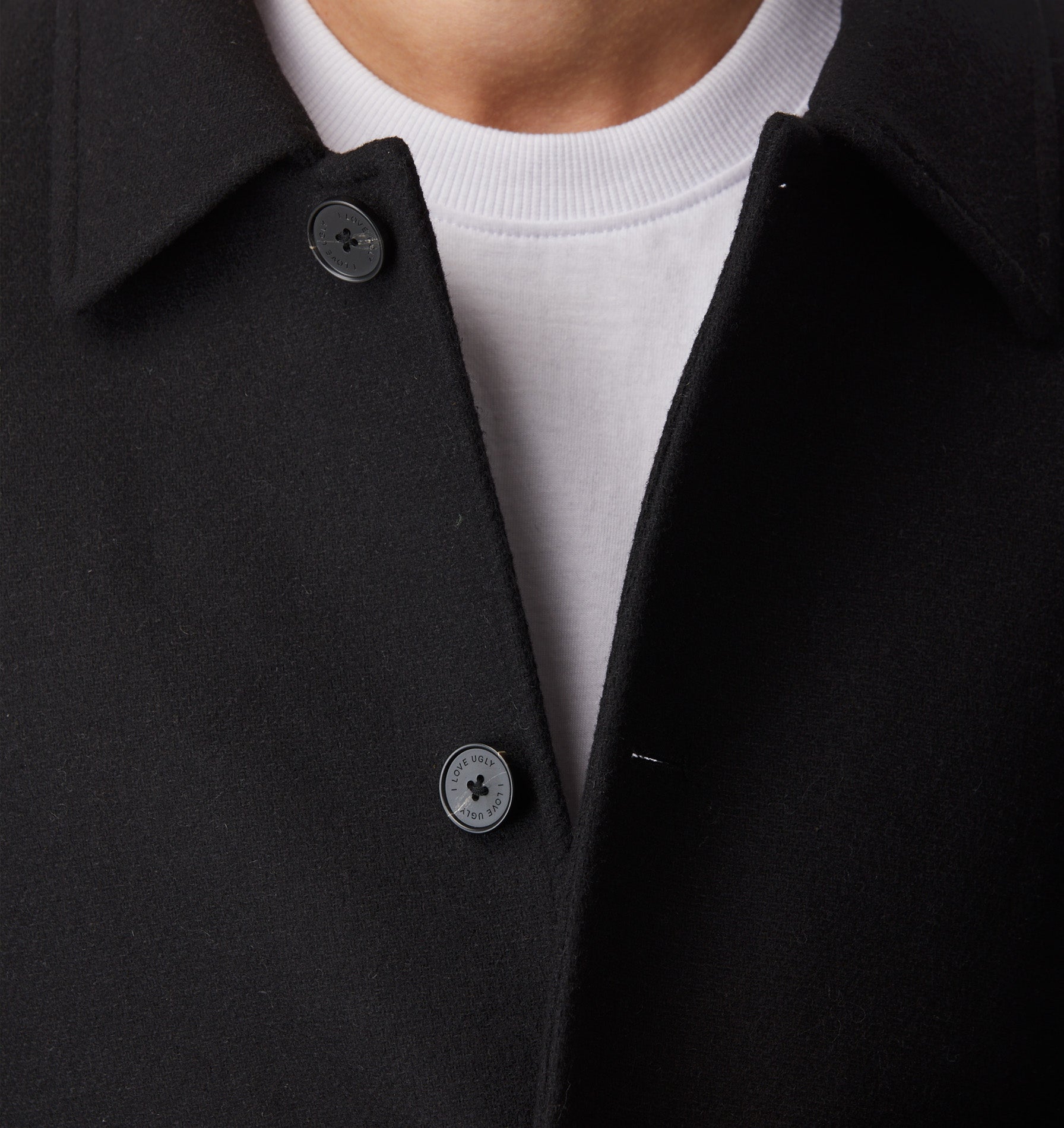 Carson Wool Coat - Black