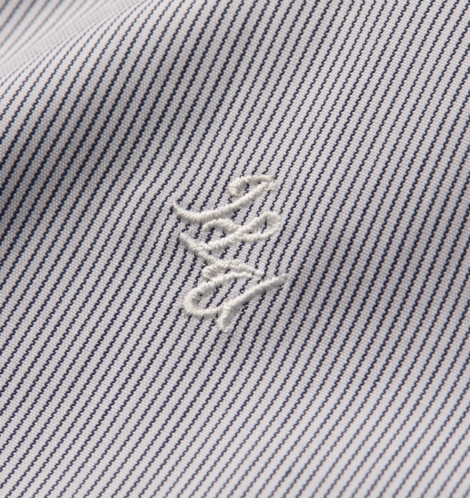 Ralph LS Shirt - White/Black Stripe