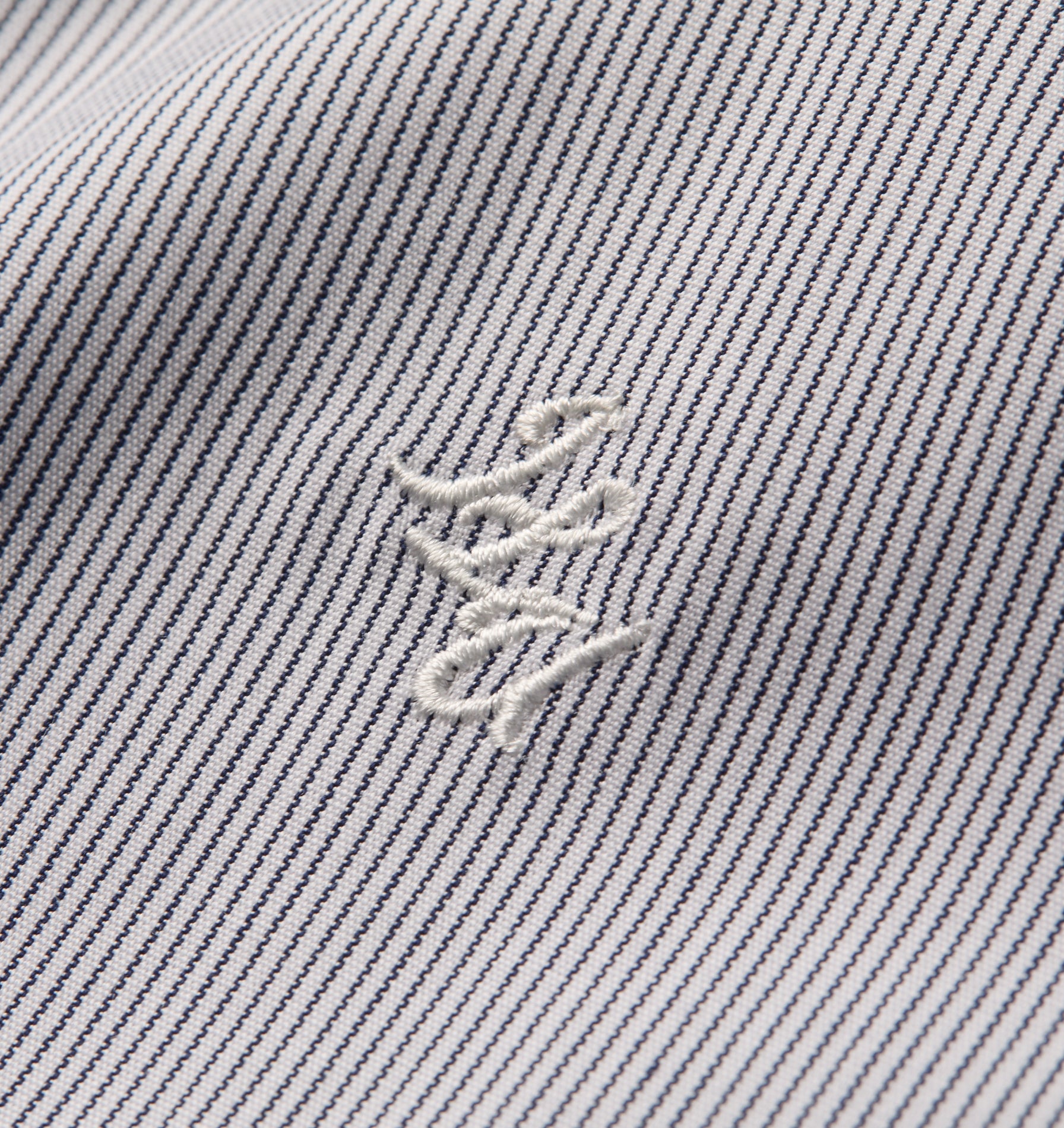 Ralph LS Shirt - White/Black Stripe