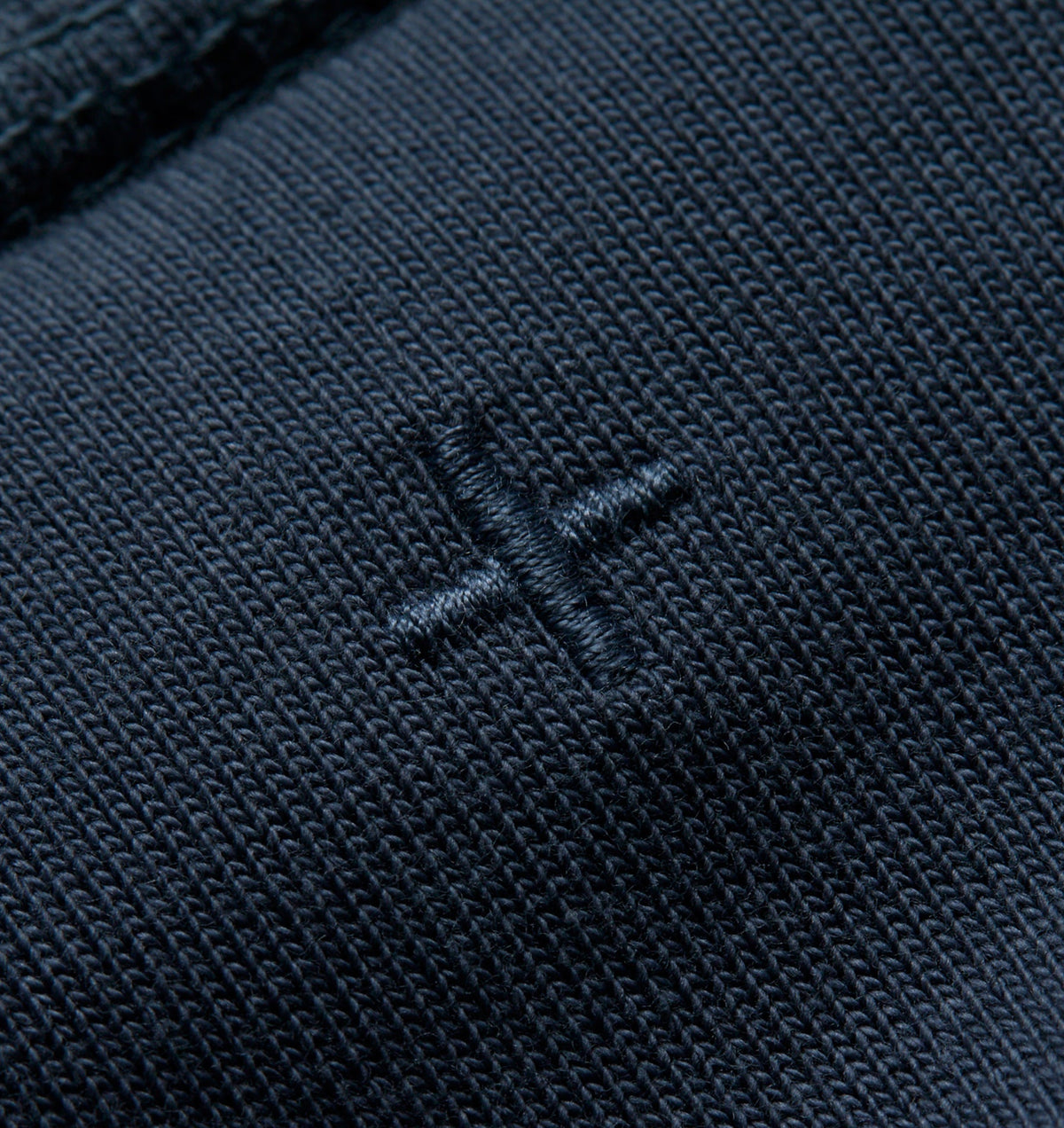 Crop Box Tee - Marine Blue