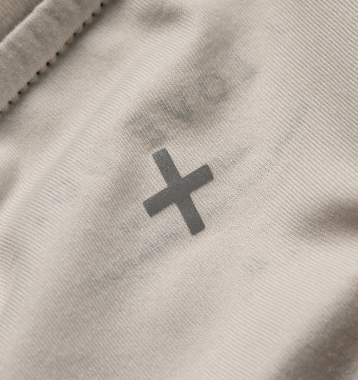 Active Crop Tee - Off White