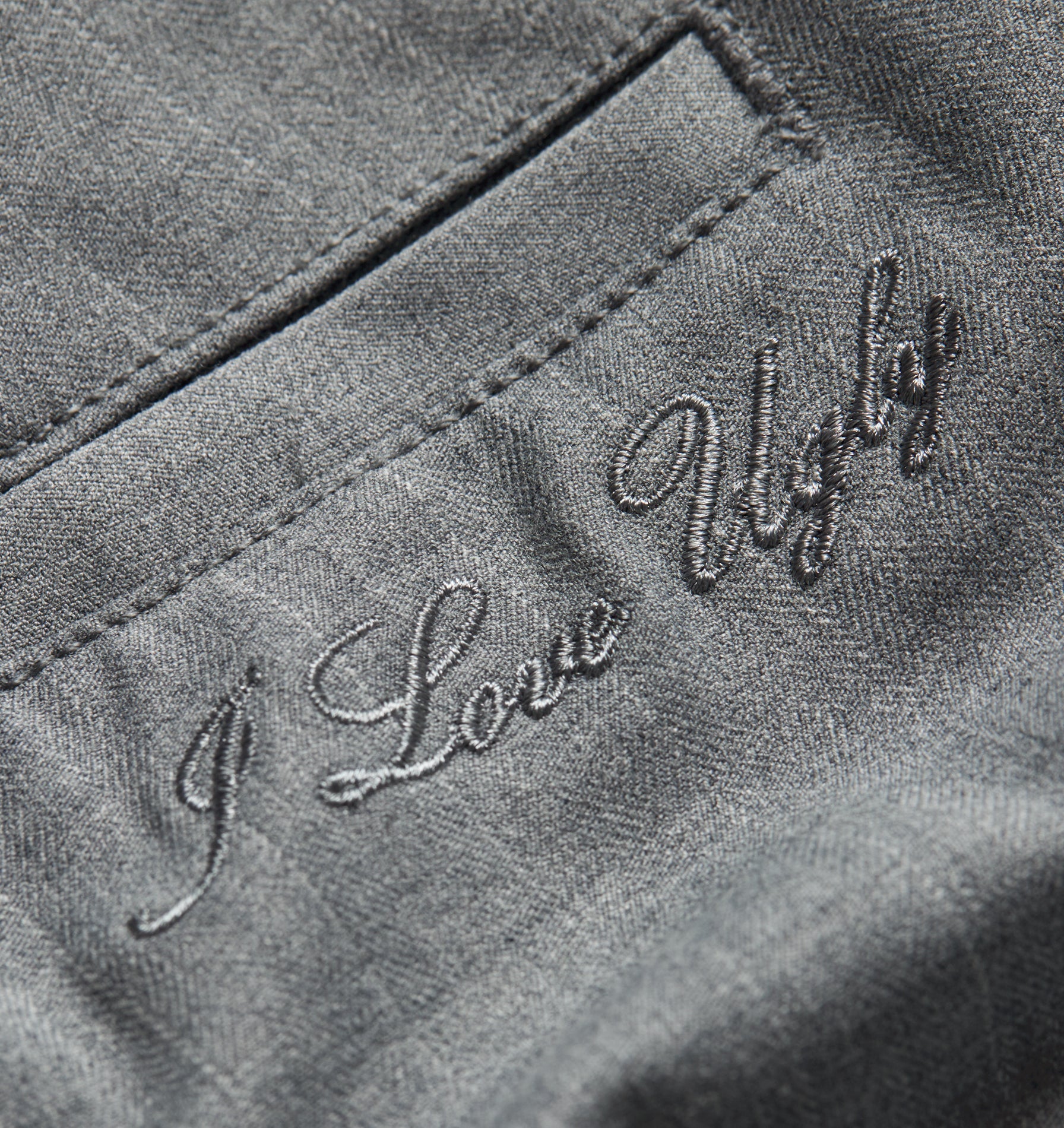 Winston Pant - Grey Pinstripe