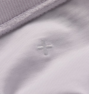 Crop Box LS Tee - White