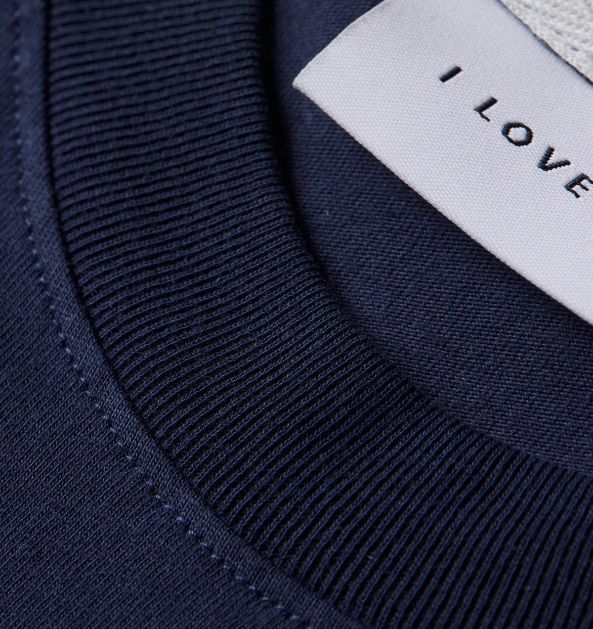 Uniform Logo Tee - Washed Navy
