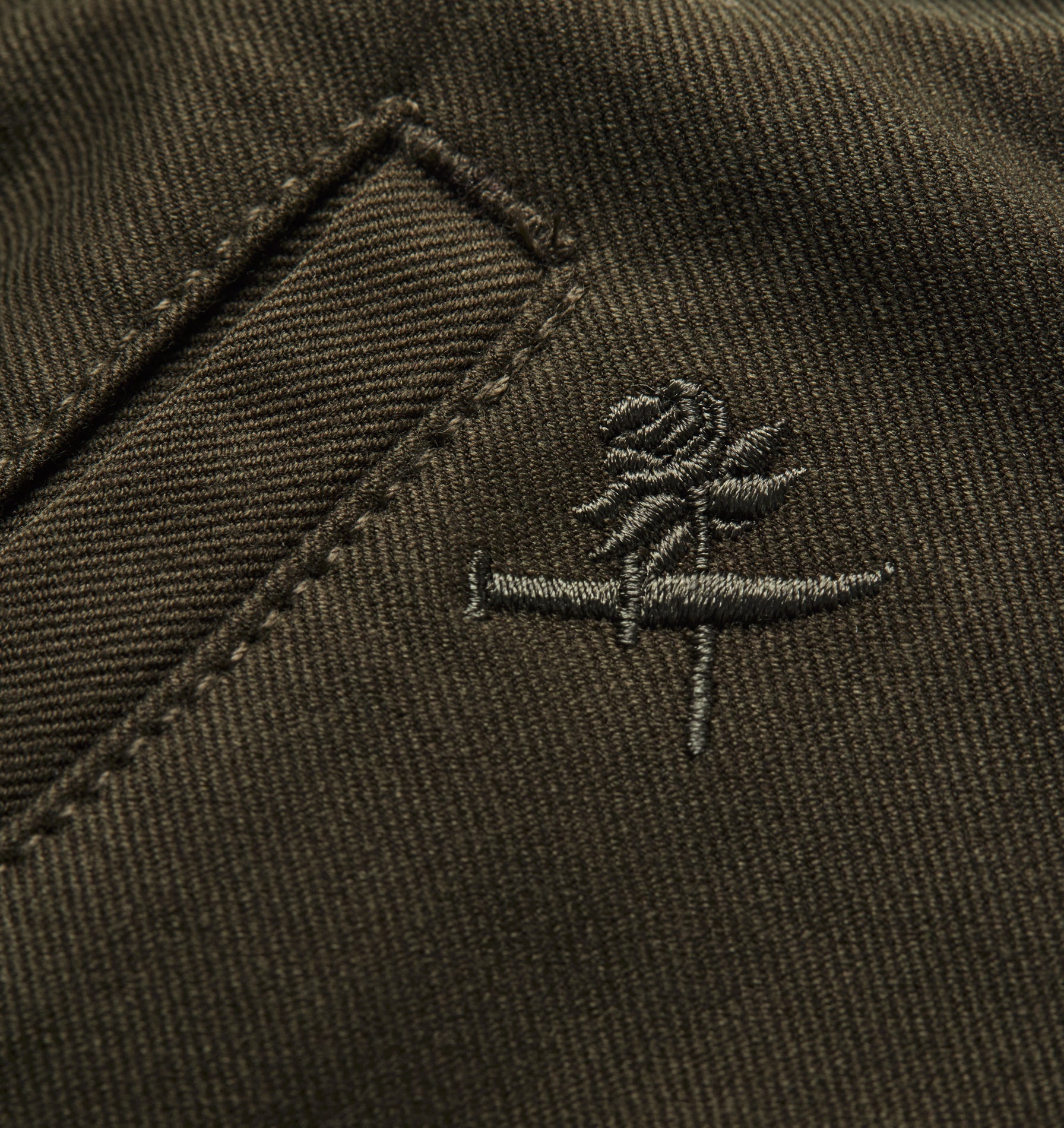 Alby Pleated Short - Army Green