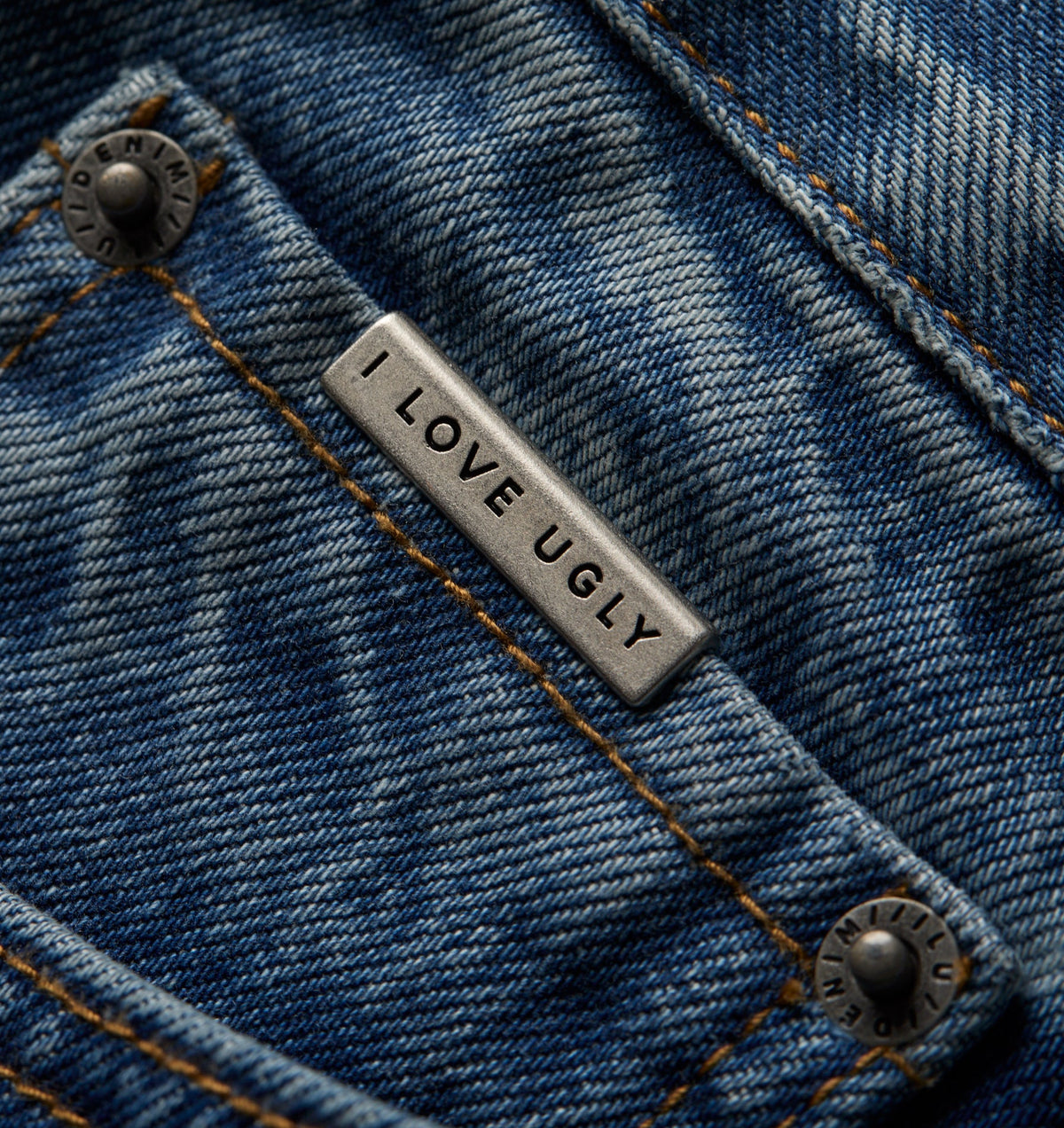 Barrel Leg Denim - Vintage Blue