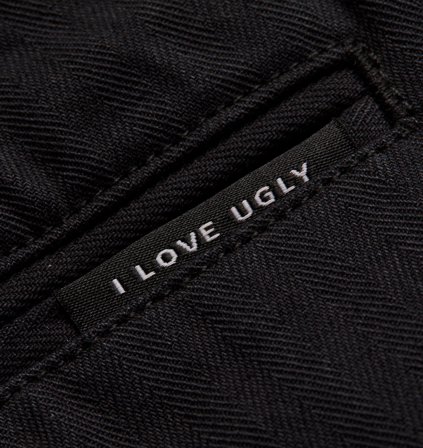 Twin Pleat Pant - Black