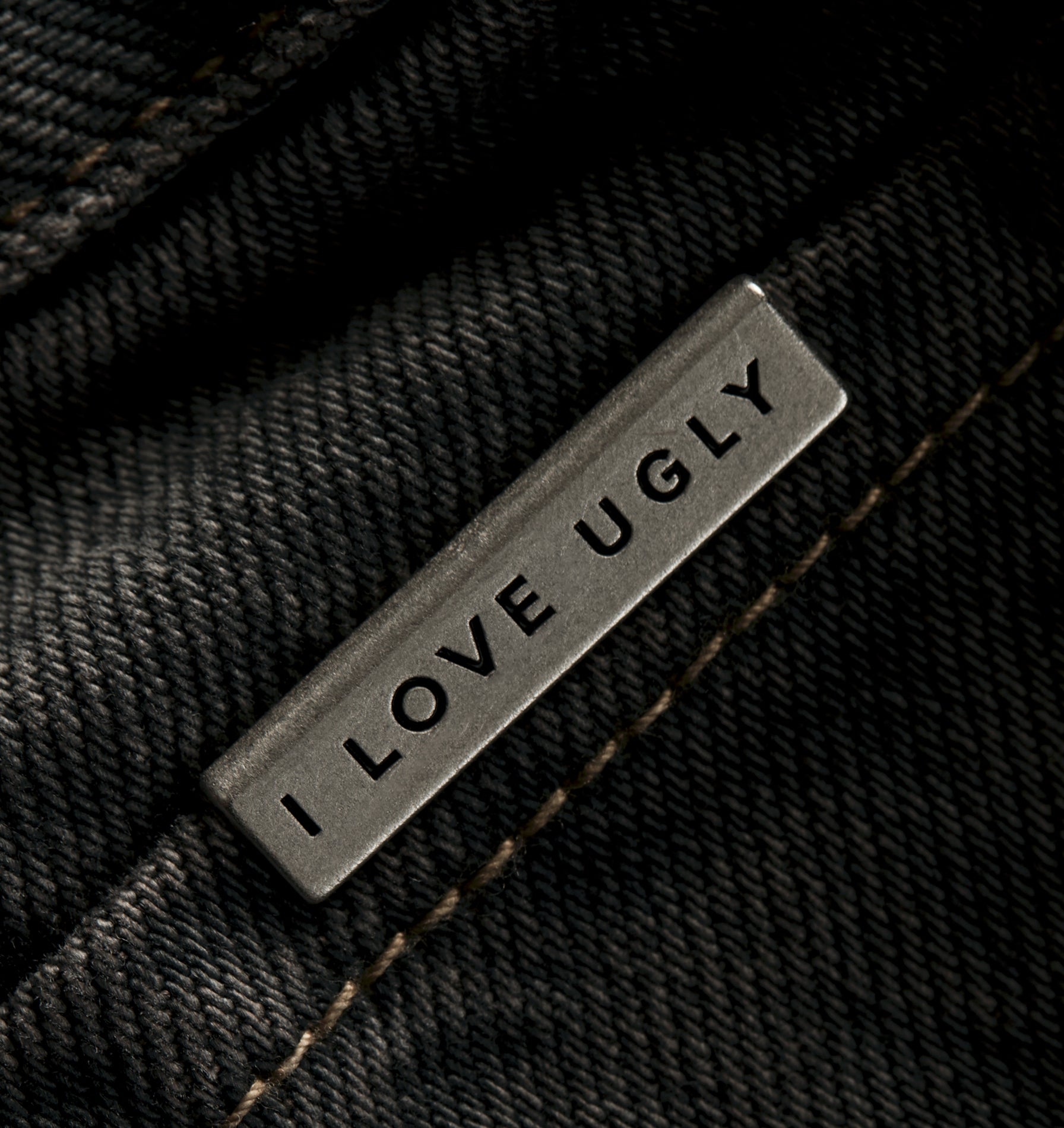 Edgar Wide Denim - Charcoal