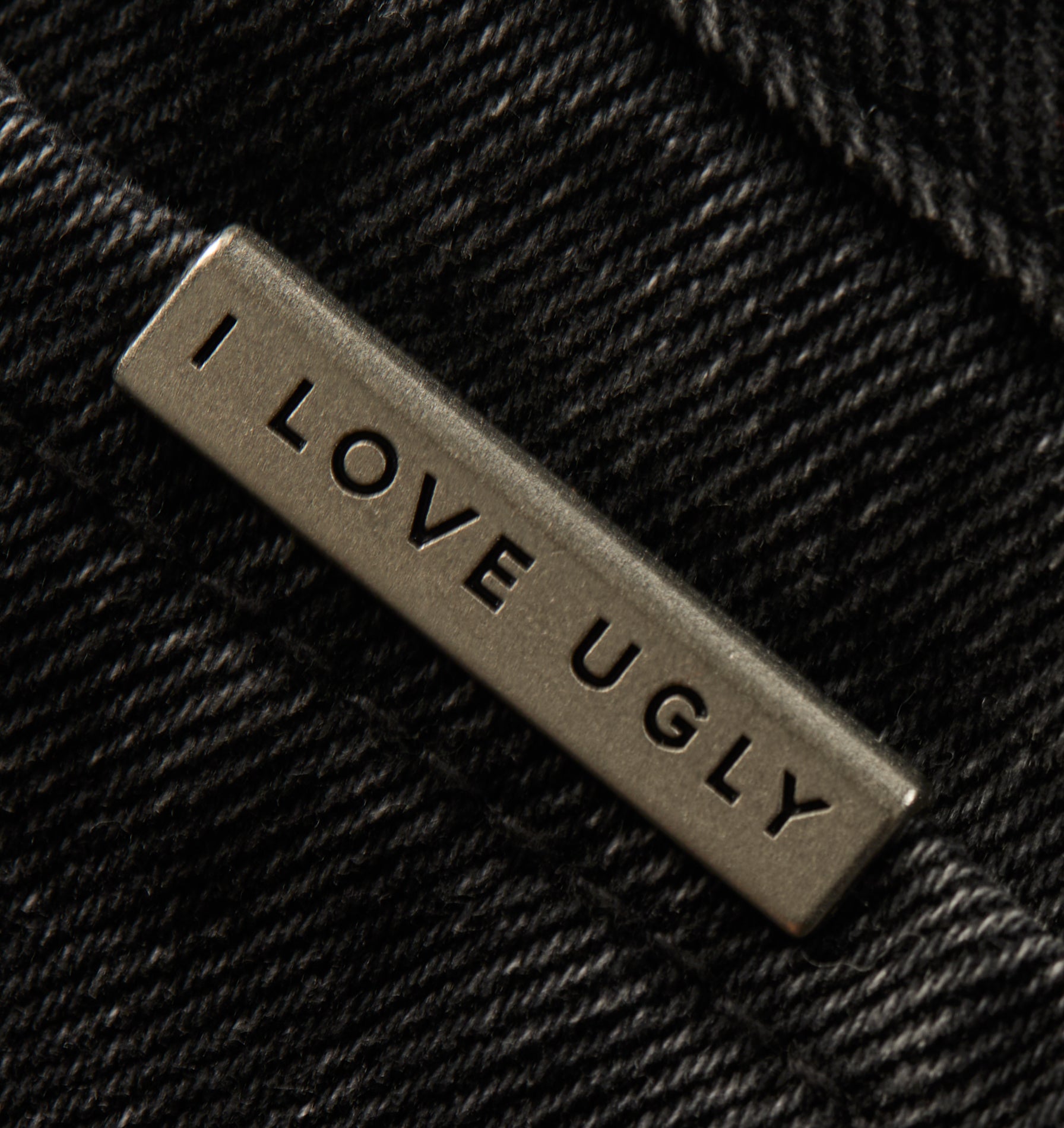 Tobi Straight Denim - Washed Black