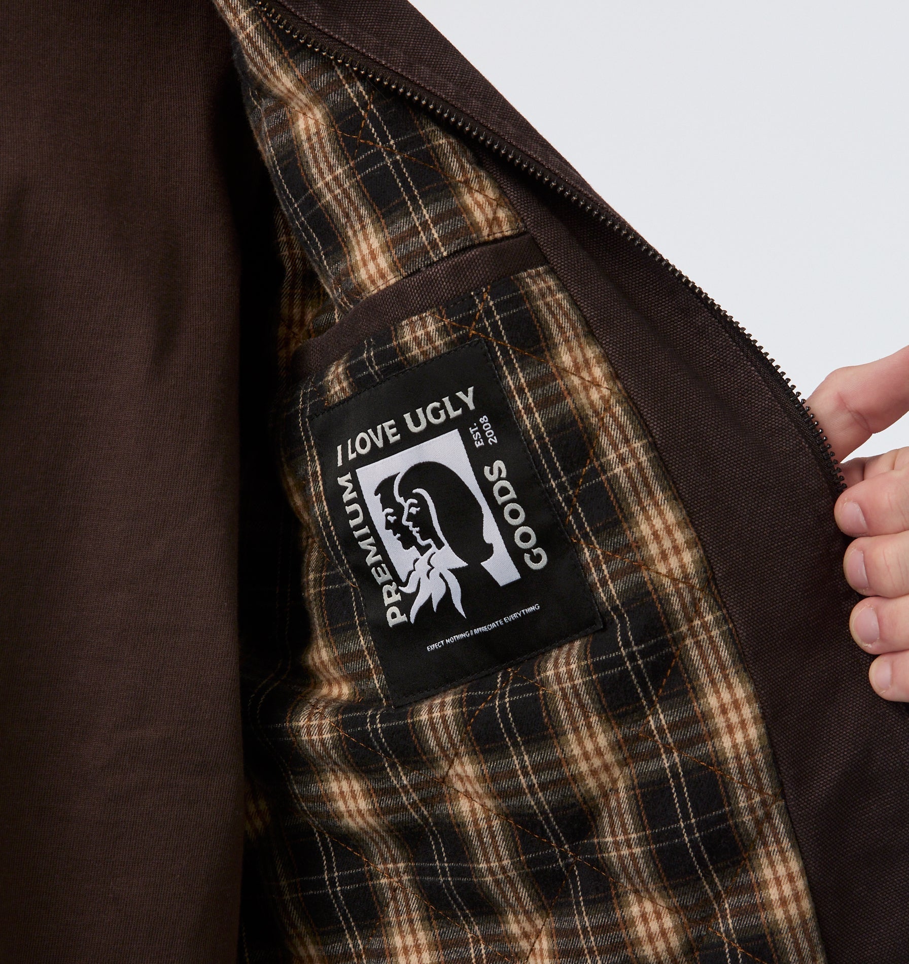 Dayton Canvas Jacket - Espresso