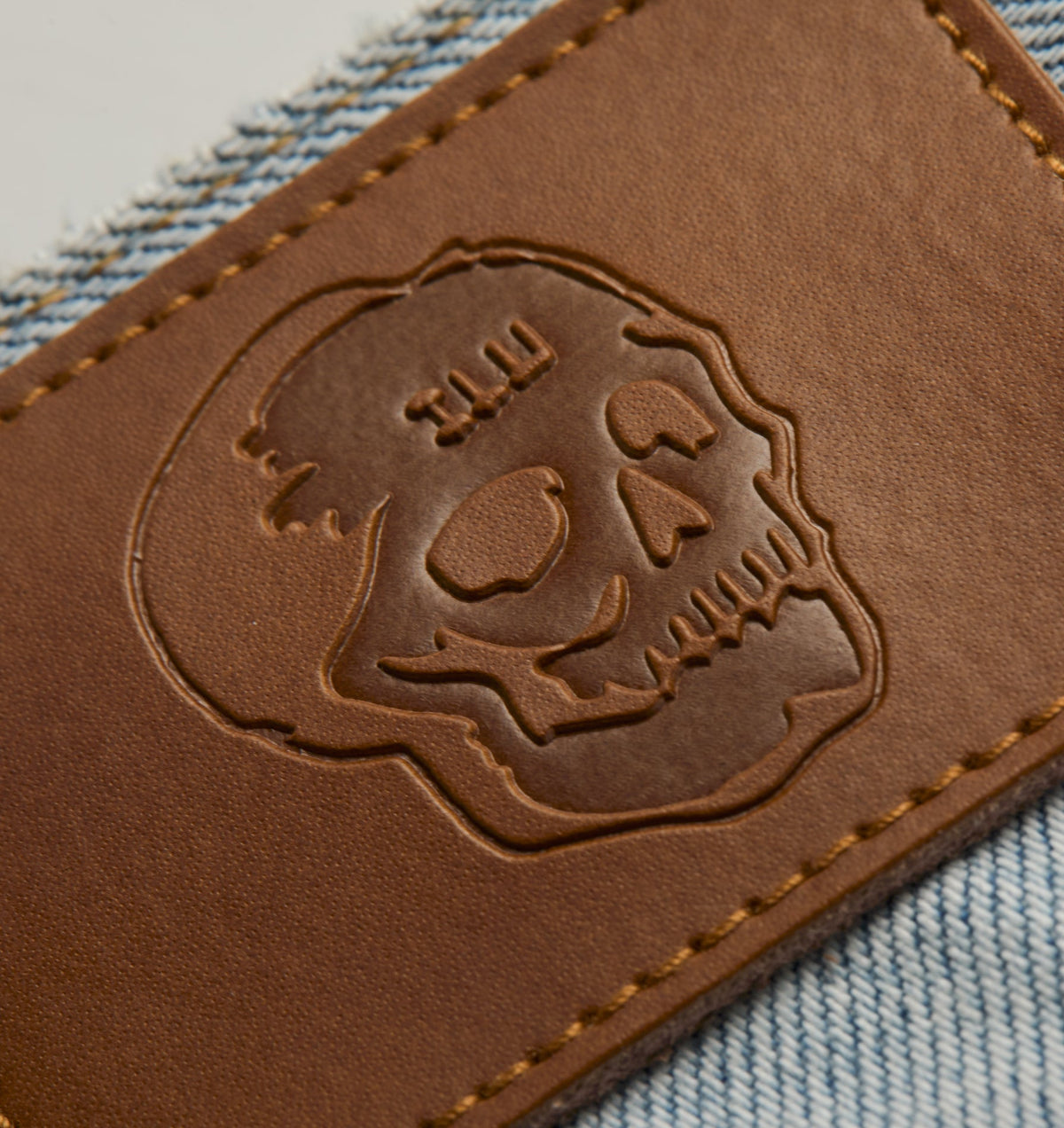 Distressed Edgar Denim - Light Vintage Blue