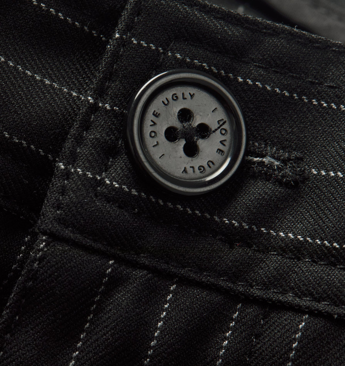 Winston Pant - Black Pinstripe
