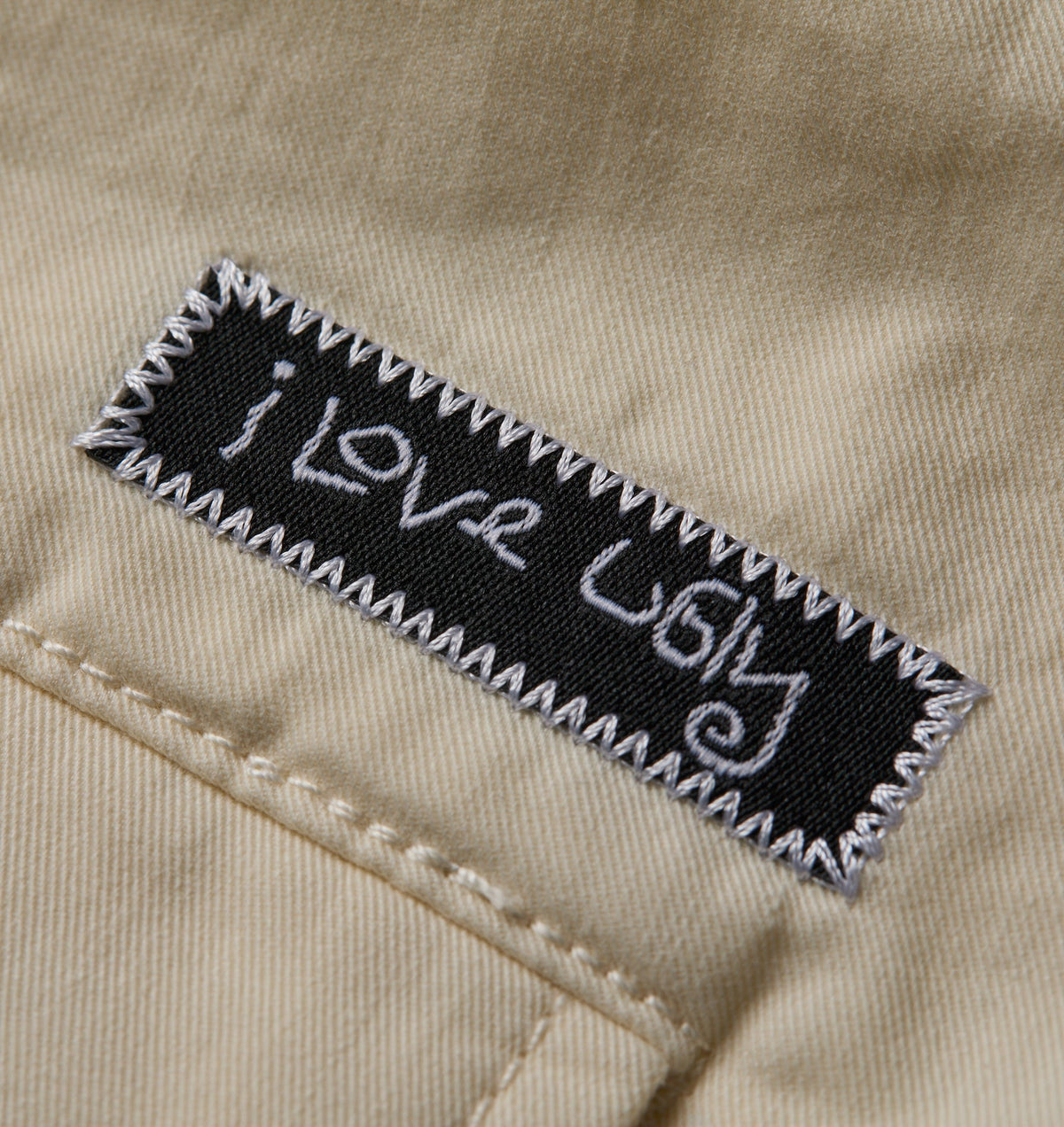 Wide Pleat Short - Ecru