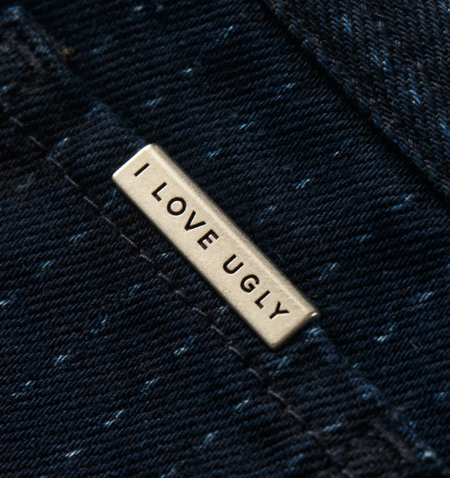 Wyatt Denim Short - Pinstripe
