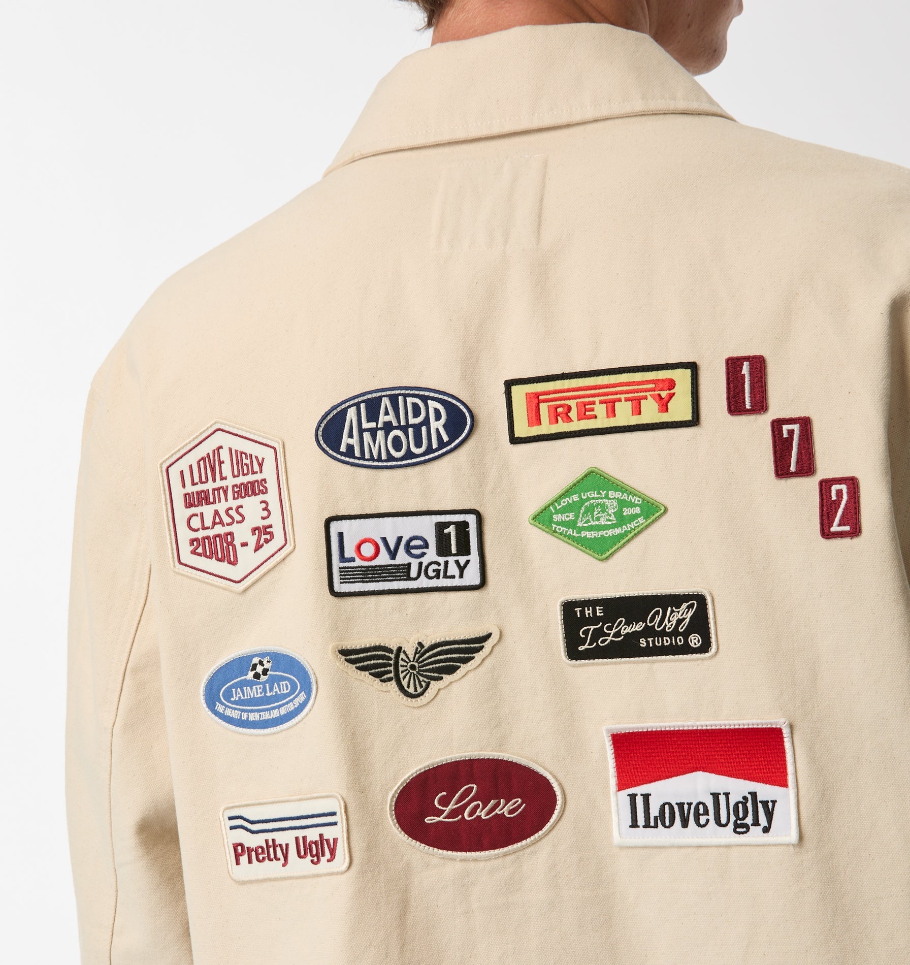 Patchwork Jacket - Off White