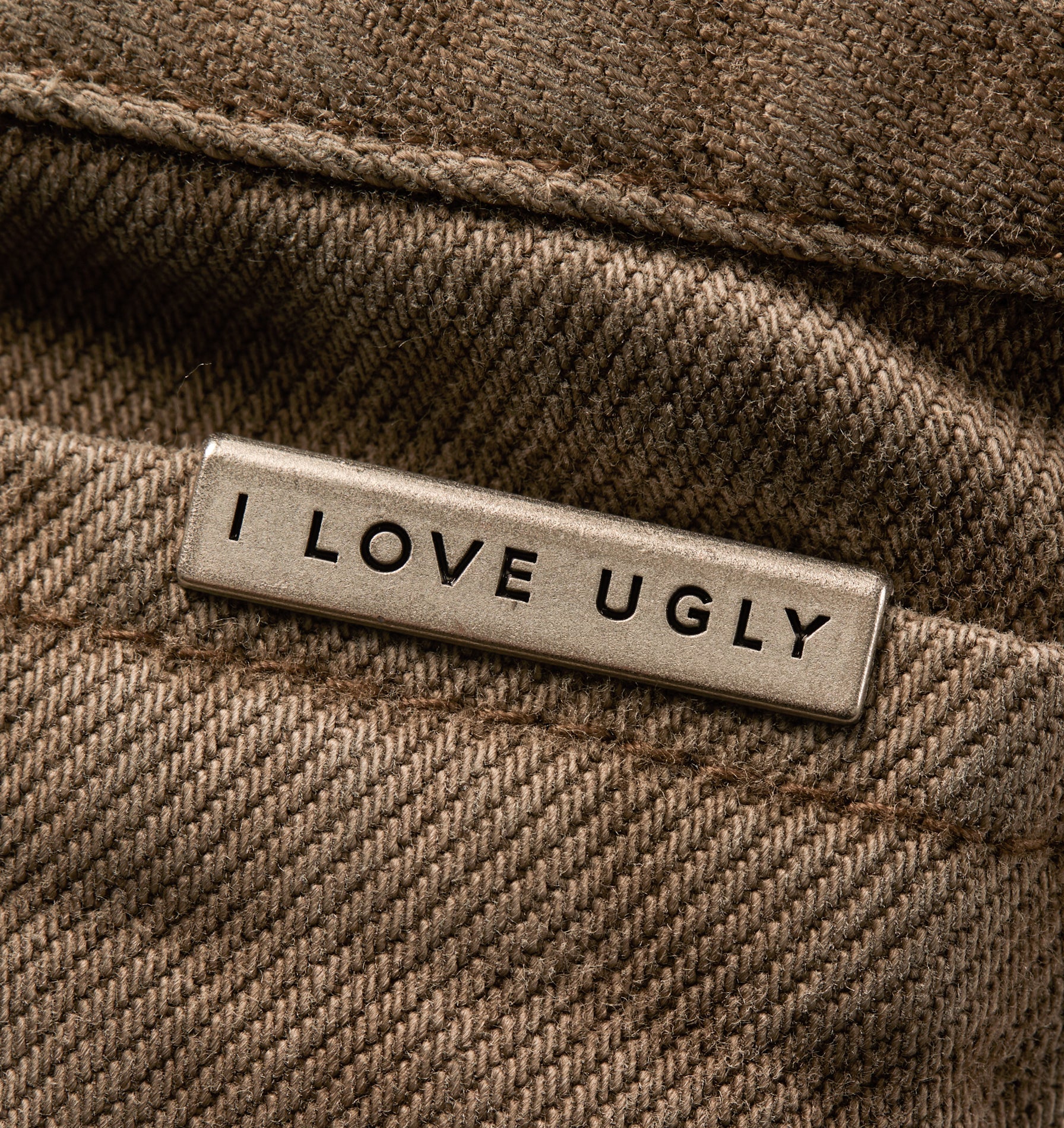 Cropped 90s Denim - Faded Mocha