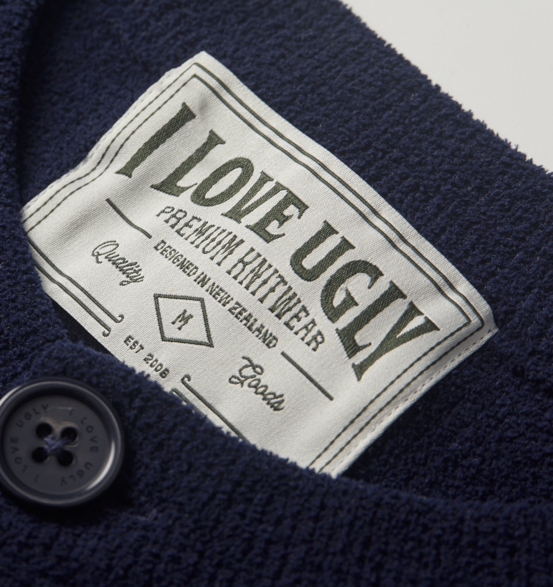 Drew Knit Cardigan - Navy