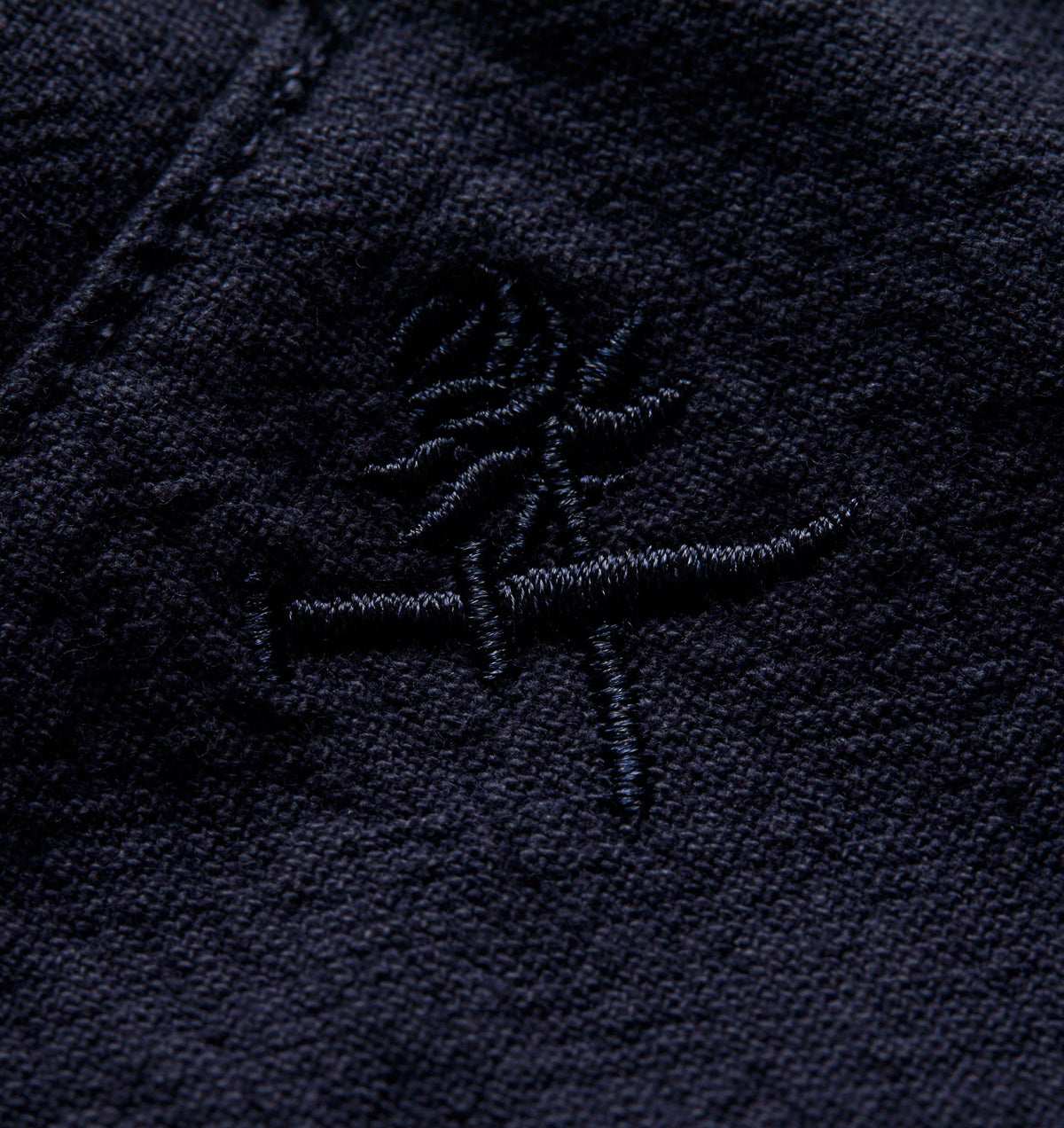Linen Michael Pleat Short - Dark Navy