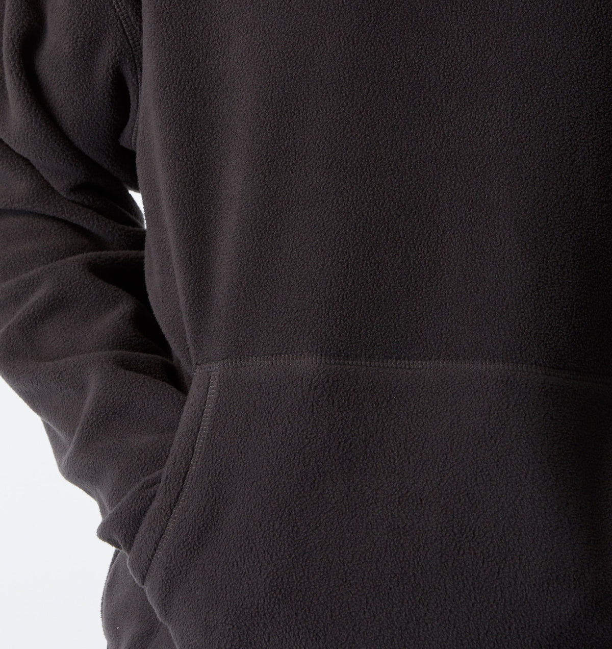 Polar Fleece Hood - Charcoal