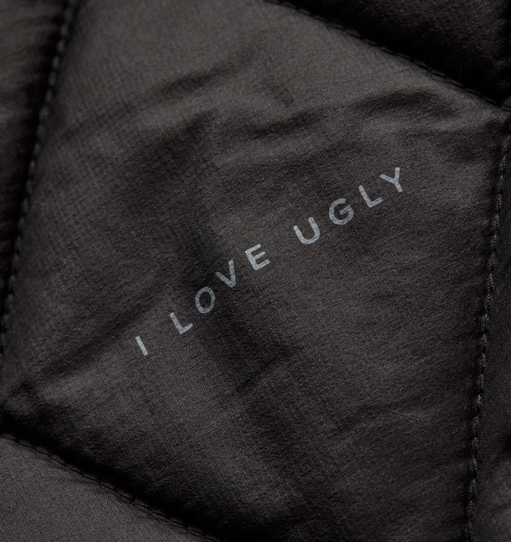 Puffer Hood Jacket - Black