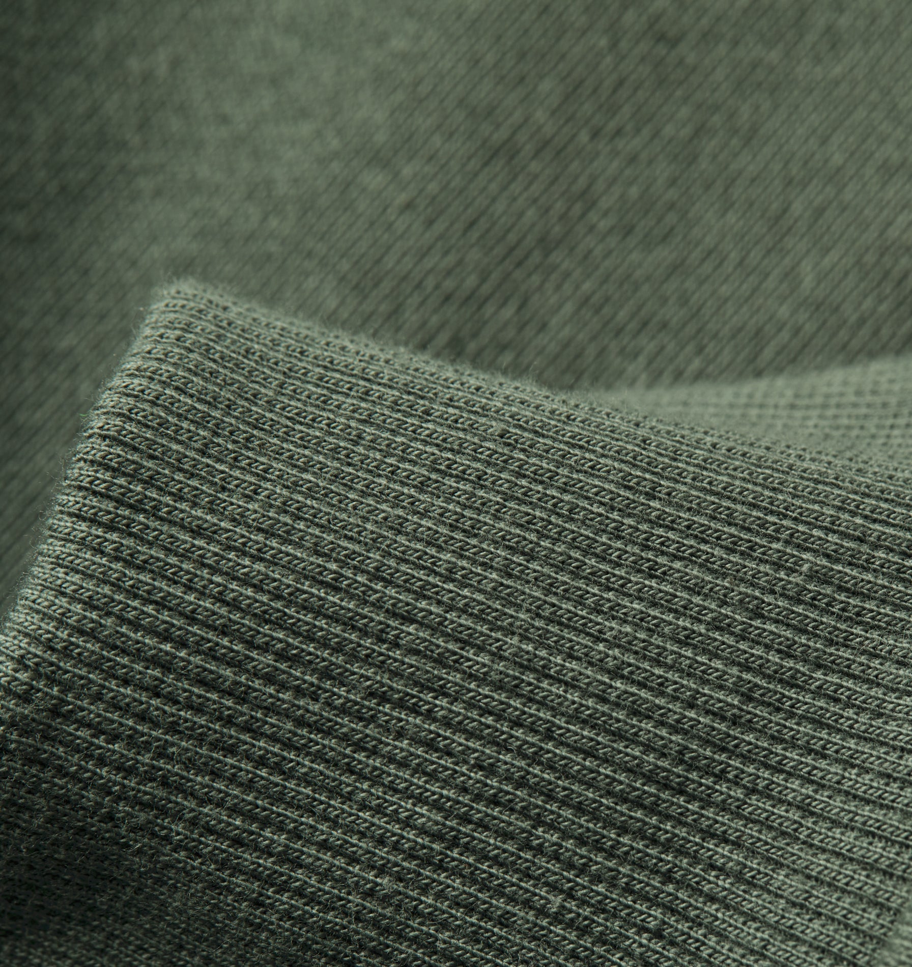 Oversized Crew - Smokey Green