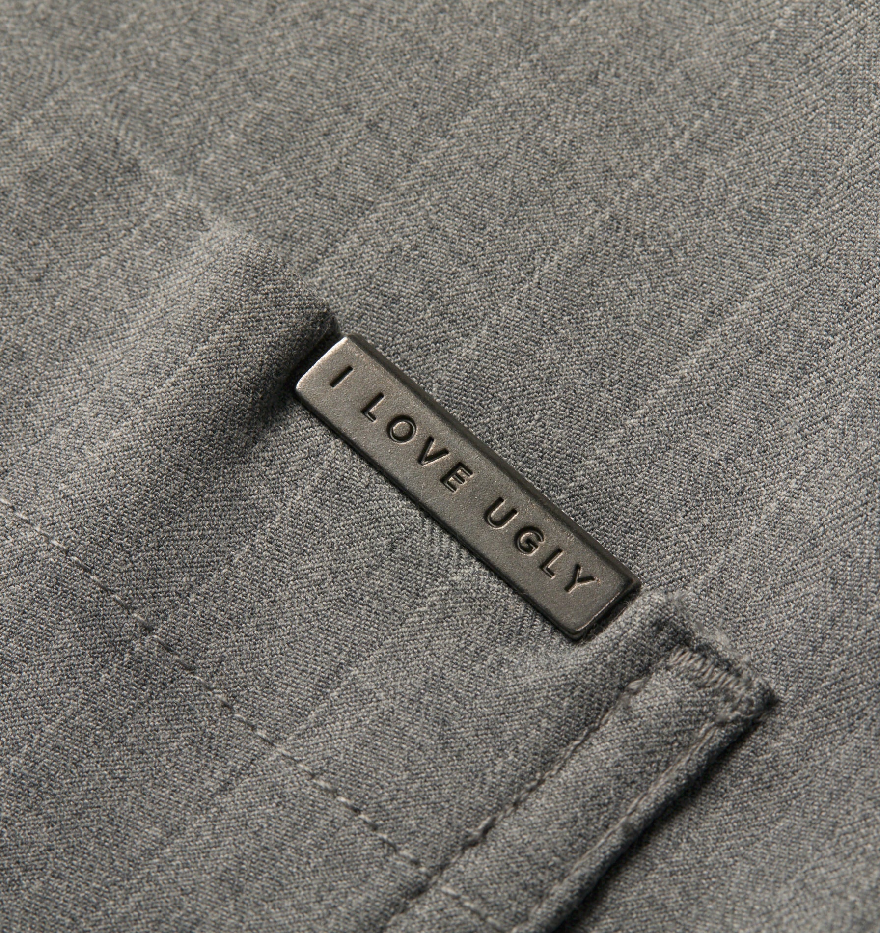 Tailored Overshirt - Grey Pinstripe