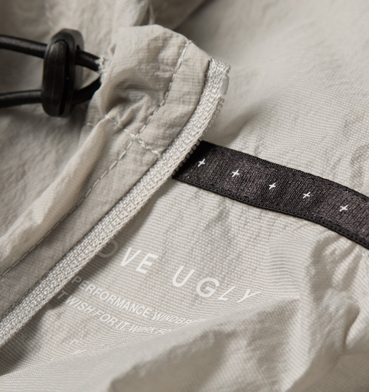 Zephyr Performance Windbreaker - Light grey