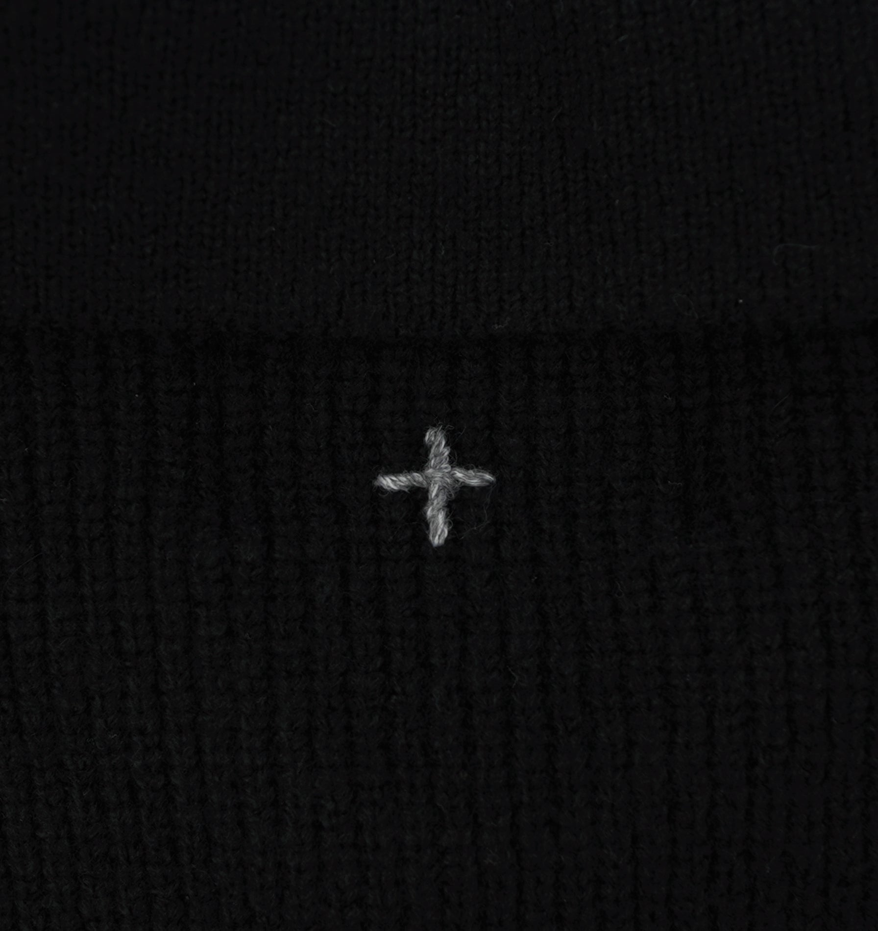 Knit Aldern Pullover - Black